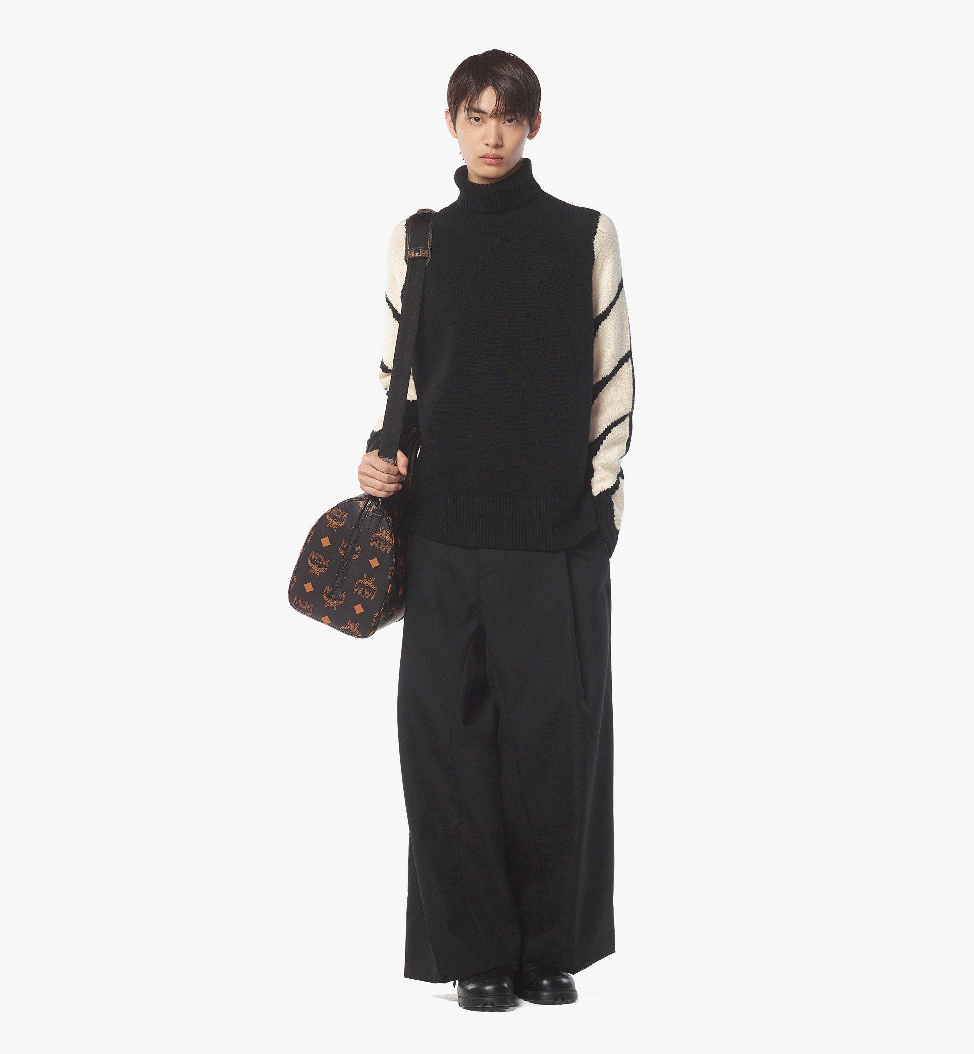 MCM Ottomar Weekender Bag in Maxi Visetos Black MMVDATT01BK001 Alternate View 2