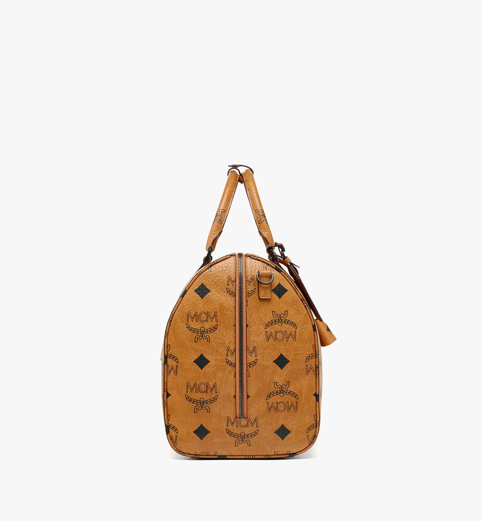 MCM Ottomar ウィークエンダー バッグ - マキシ ヴィセトス Cognac MMVDATT03CO001 ほかの角度から見る 1