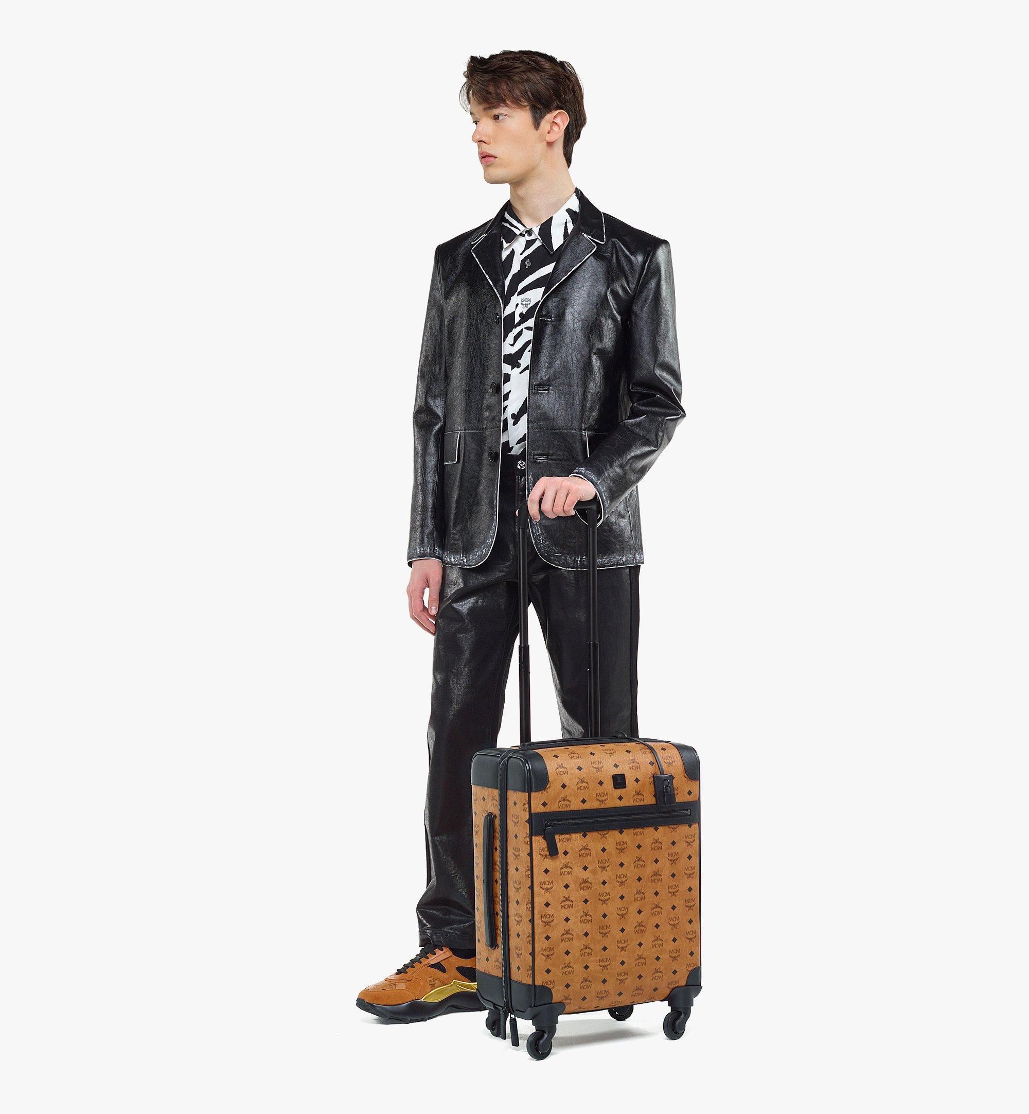 MCM Ottomar Trolley in Visetos Cognac MMVDSTT02CO001 Alternate View 4