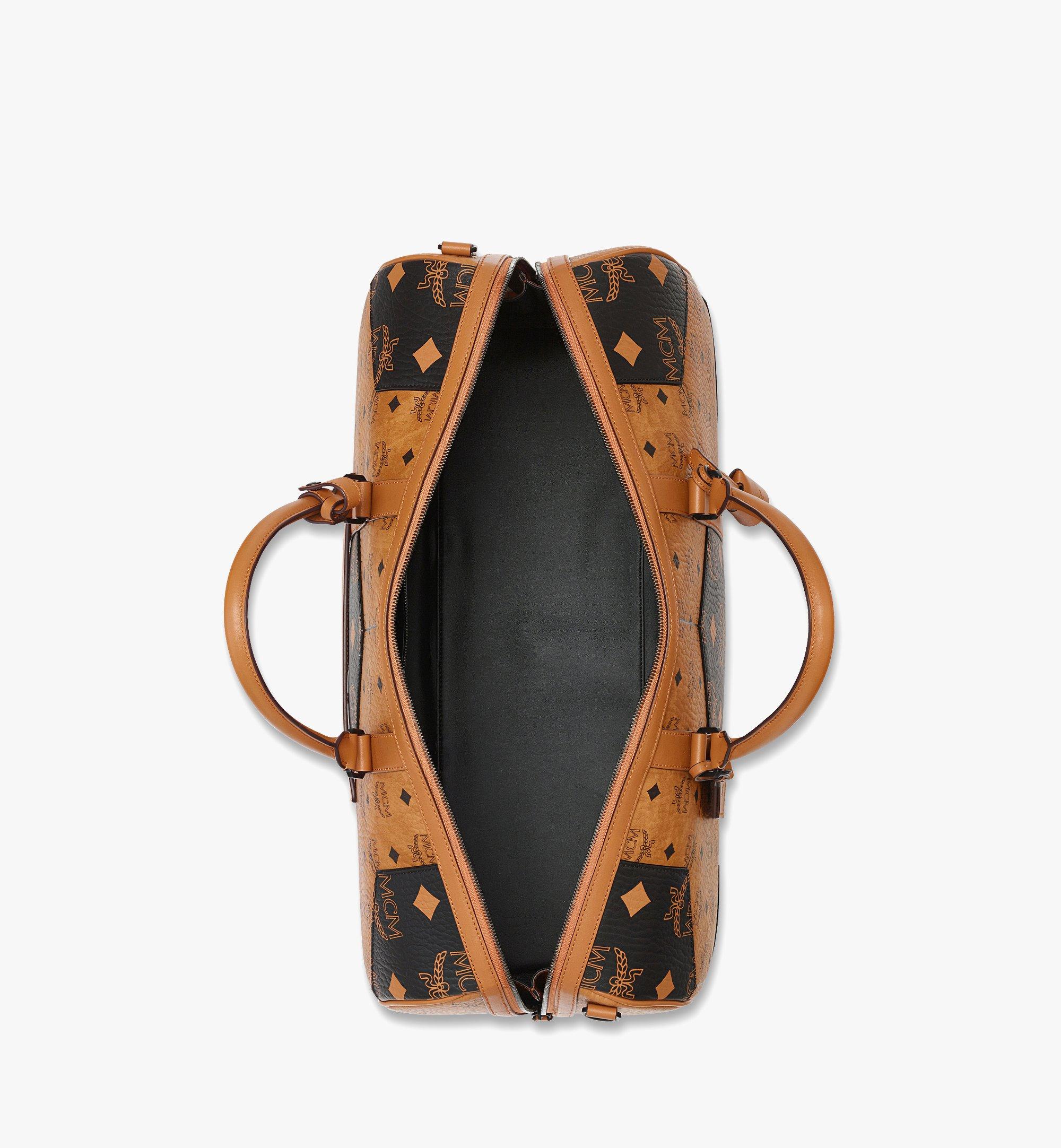 MCM Ottomar Weekender Bag in Visetos Mix Cognac MMVEATT03CO001 Alternate View 2