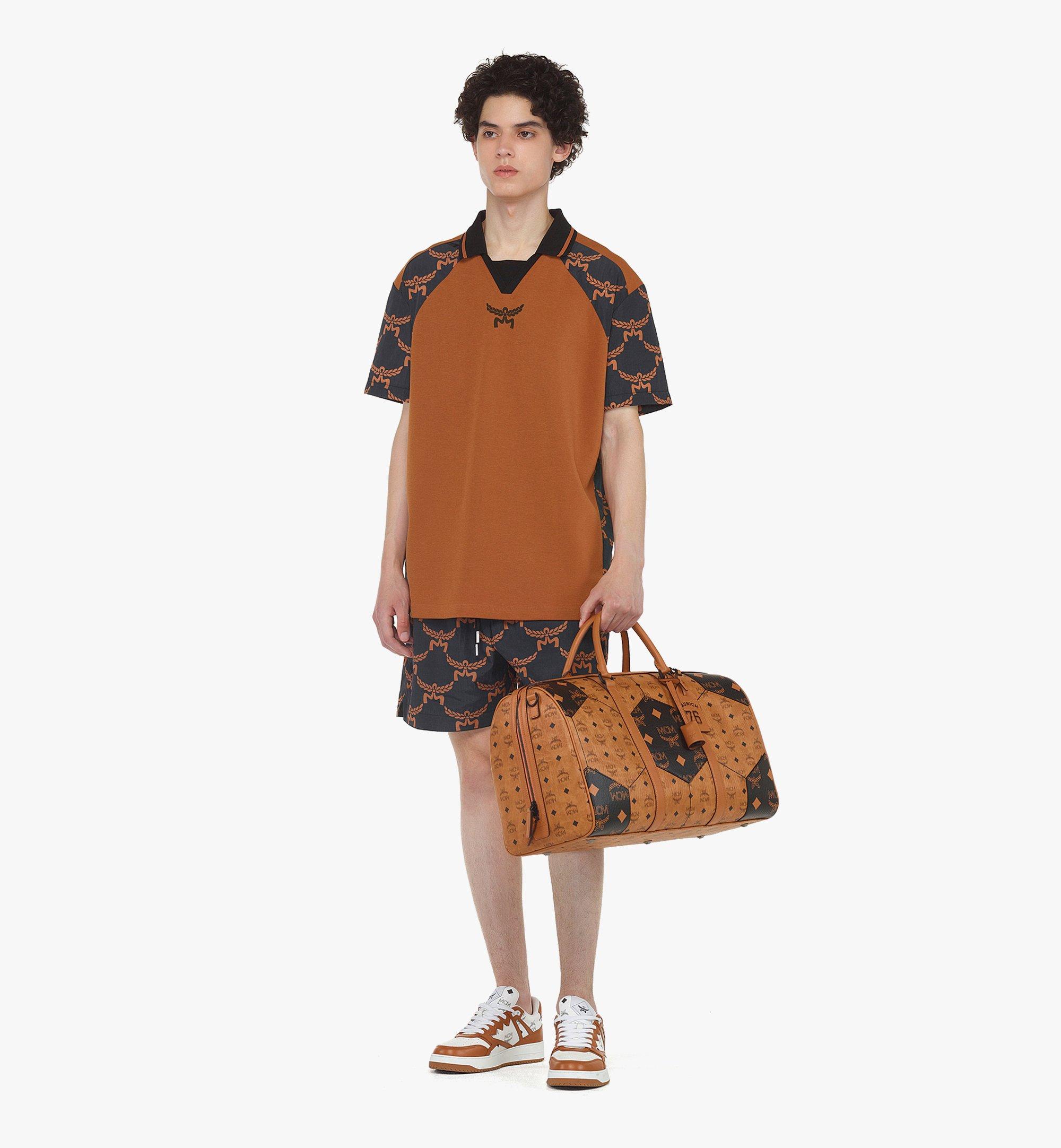 MCM Ottomar Weekender Bag in Visetos Mix Cognac MMVEATT03CO001 Alternate View 4