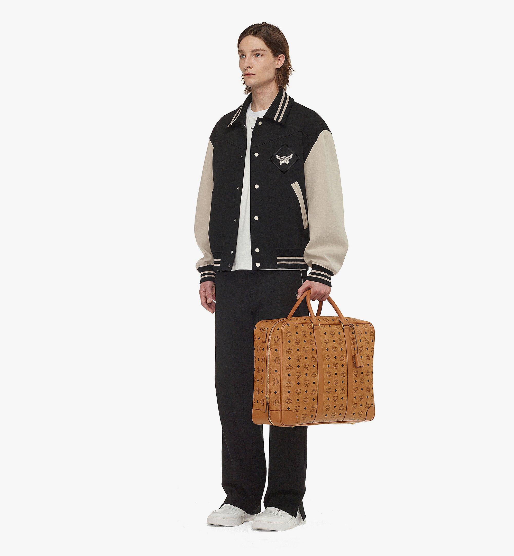 MCM Visetos 圖案的 Ottomar 行李箱 Cognac MMVESTT01CO001 更多視圖 2