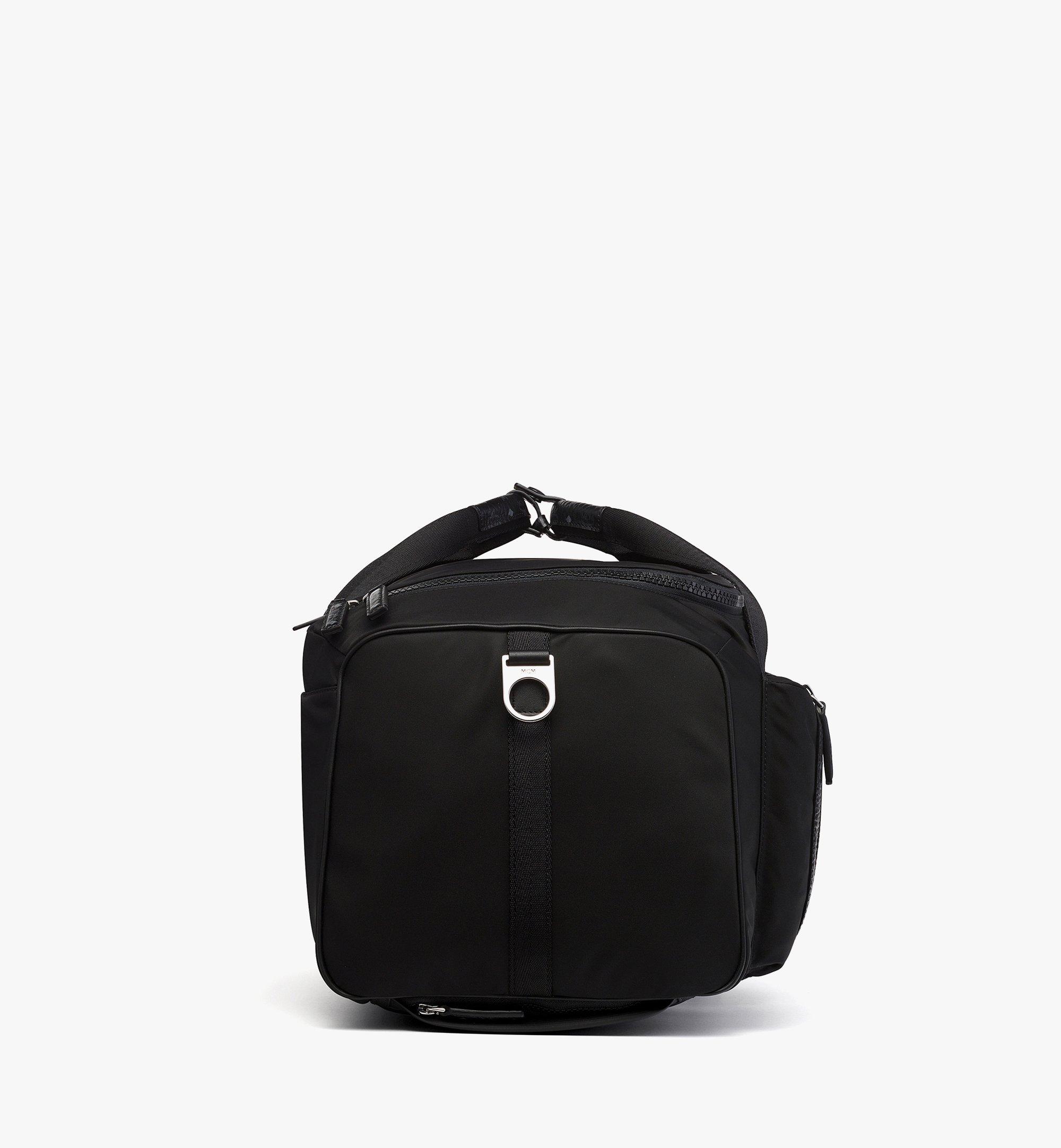 MCM Ottomar Weekender Backpack in ECONYL® and Leather Black MMVFATT01BK001 Alternate View 1