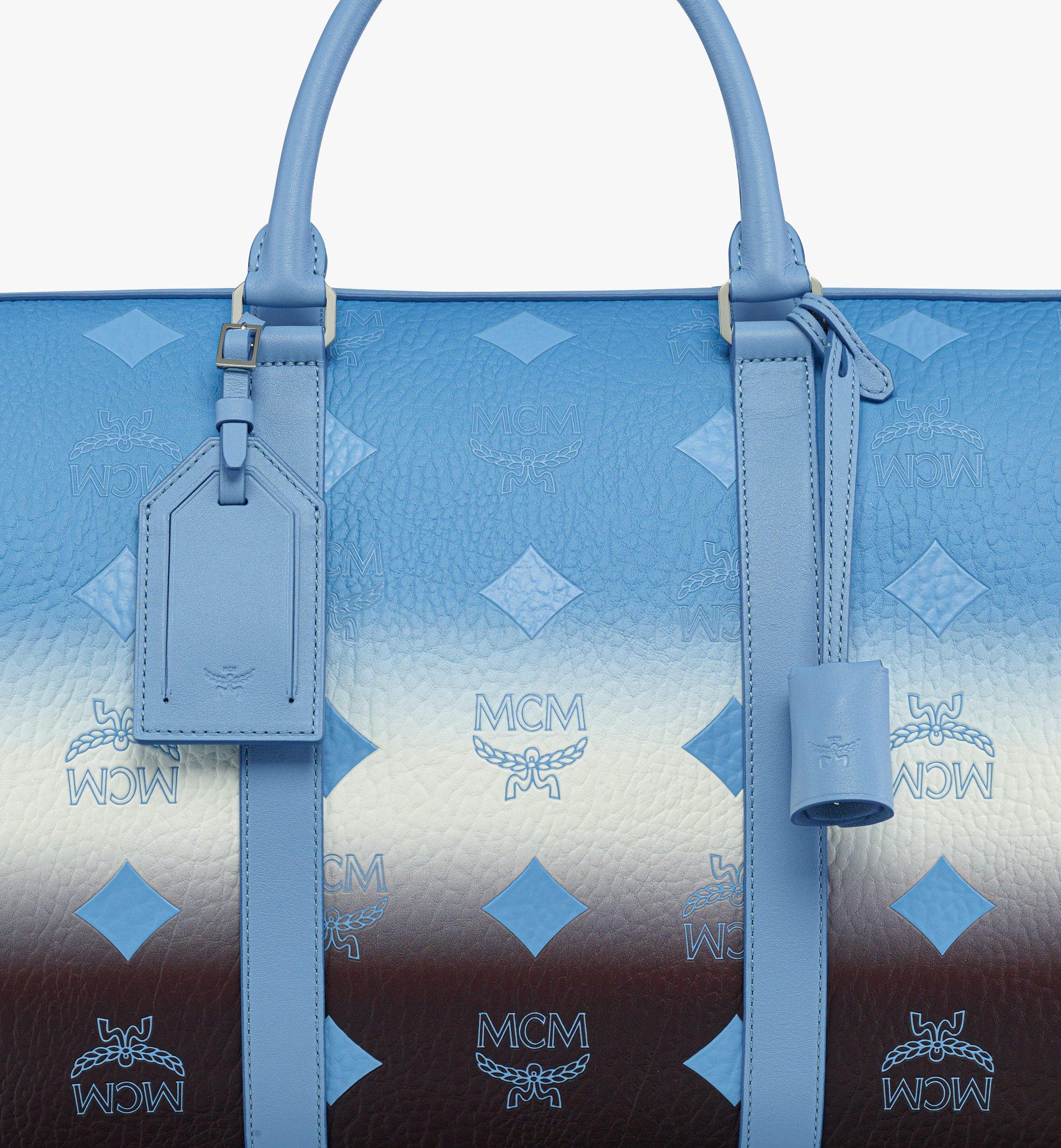 Medium Ottomar Weekender Bag in Gradation Visetos Blue | MCM ®US