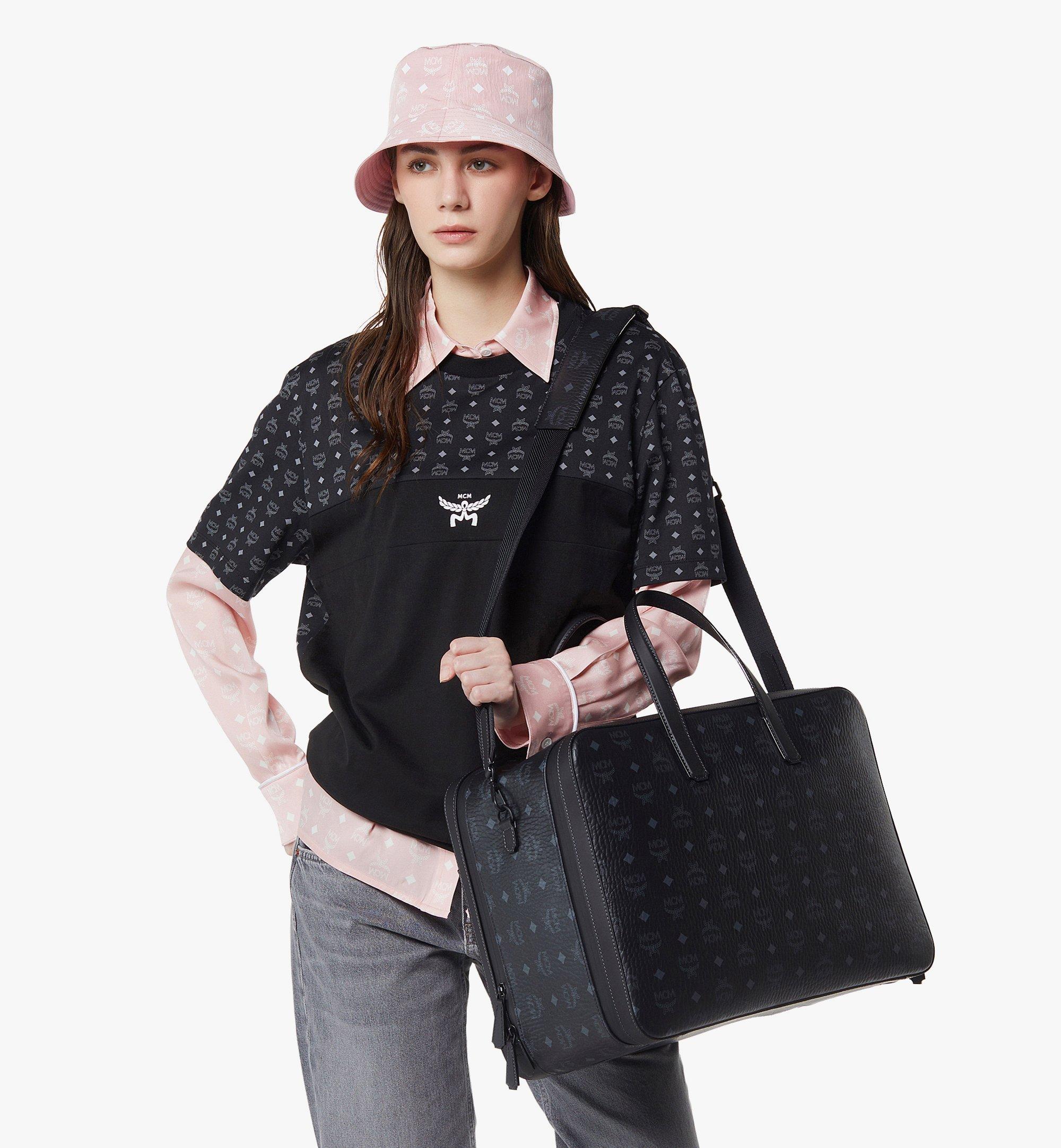 Medium Ottomar Garment Bag in Visetos Black | MCM ®US