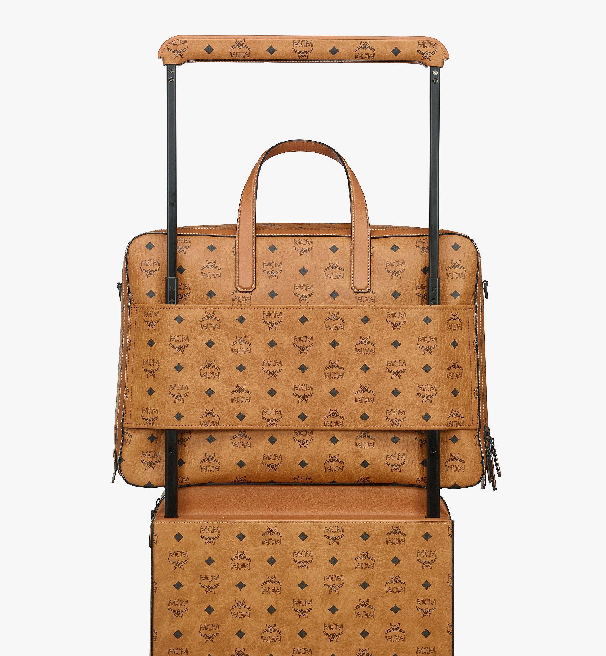 Medium Ottomar Garment Bag in Visetos Cognac | MCM ®US