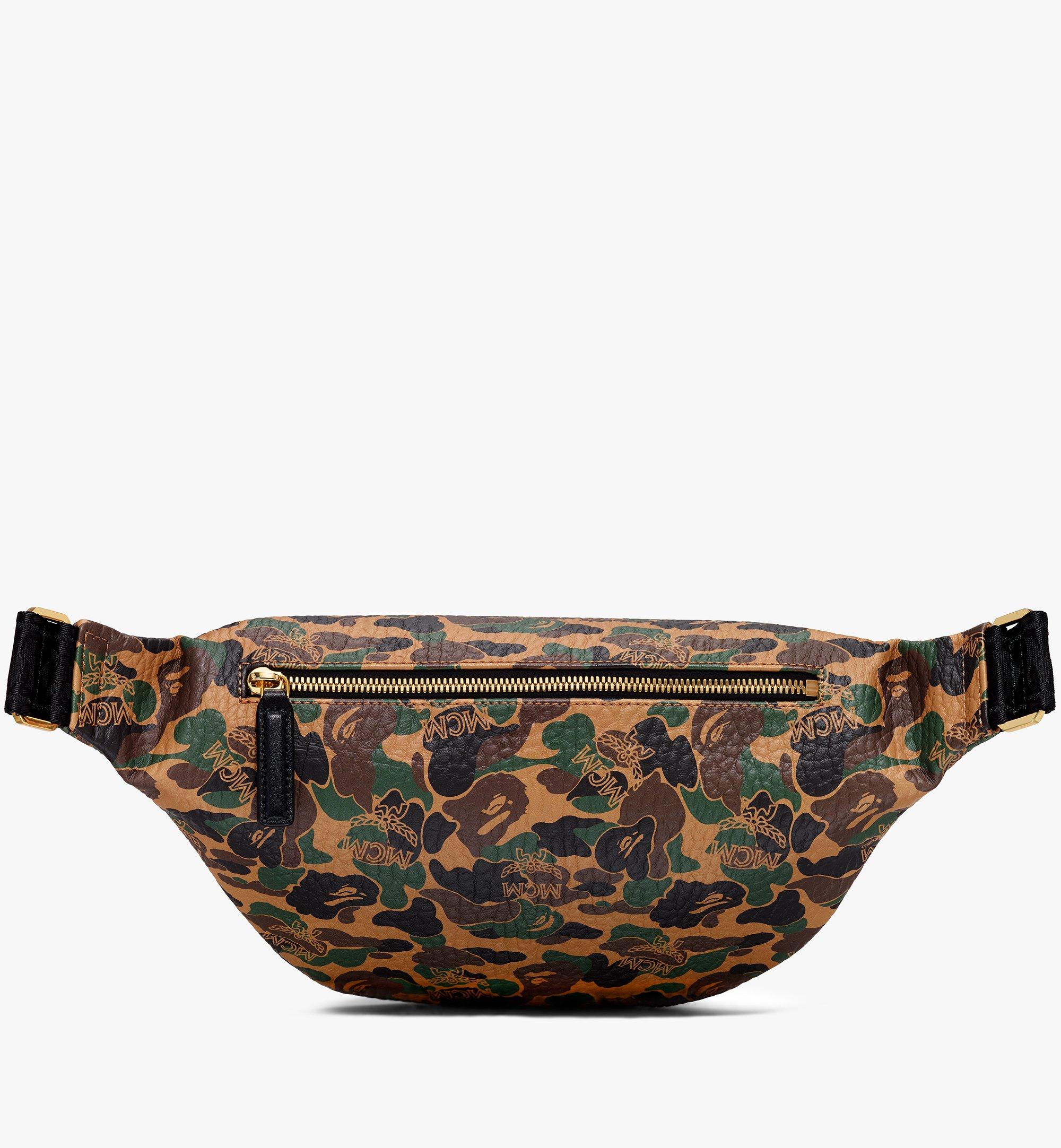 A BATHING APE : mcm x bape mcm camo belt bag [Pondon Store]