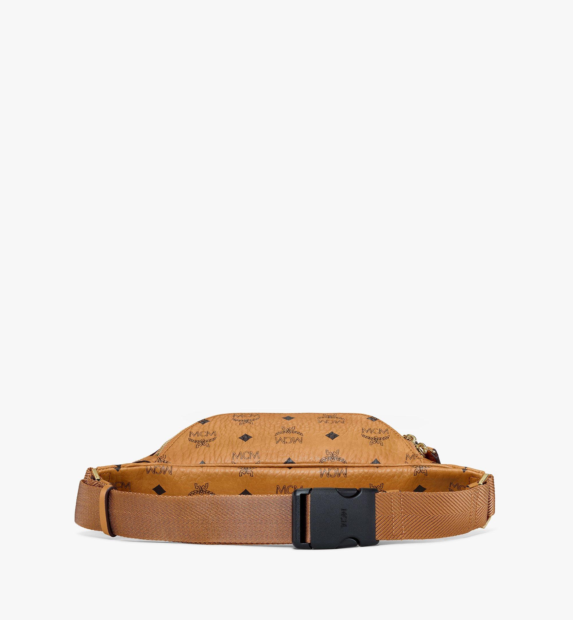 Small Fursten Belt Bag in Visetos Cognac | MCM ®US