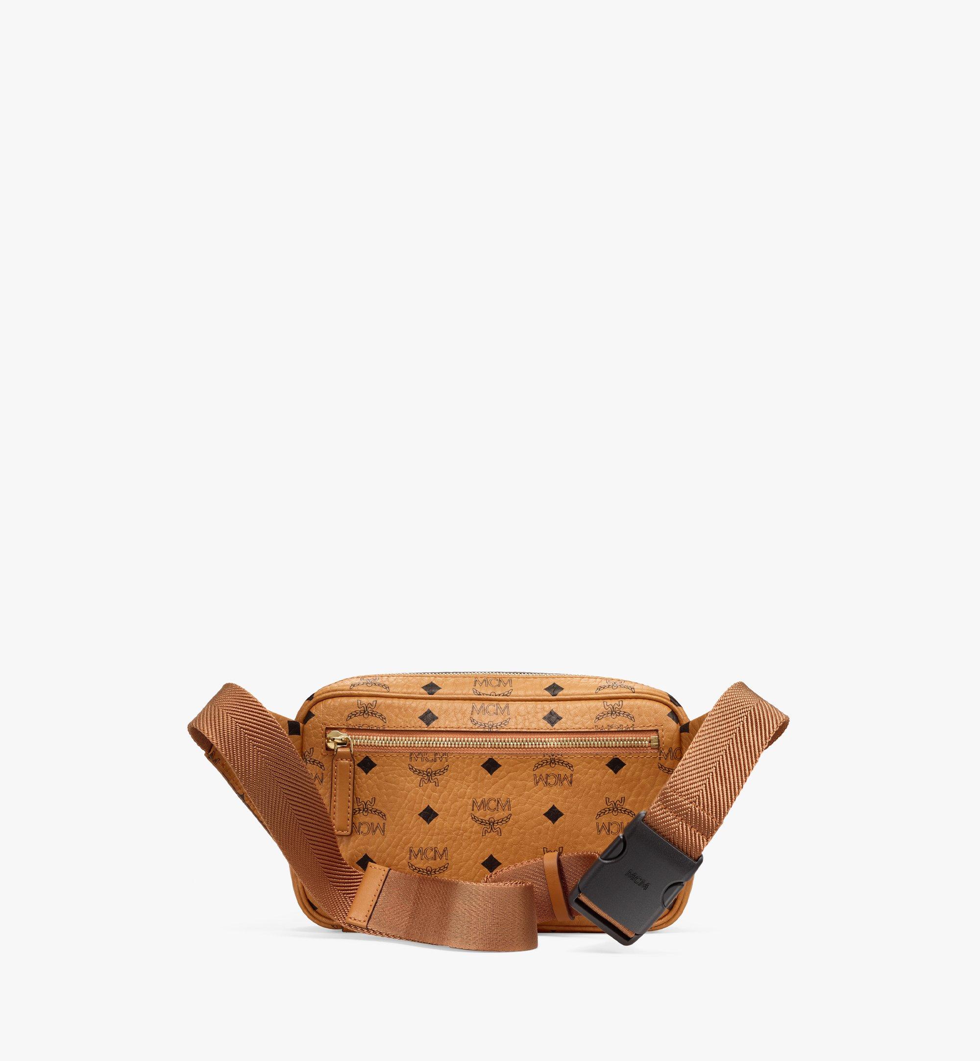 Mini Fursten Belt Bag in Visetos Cognac