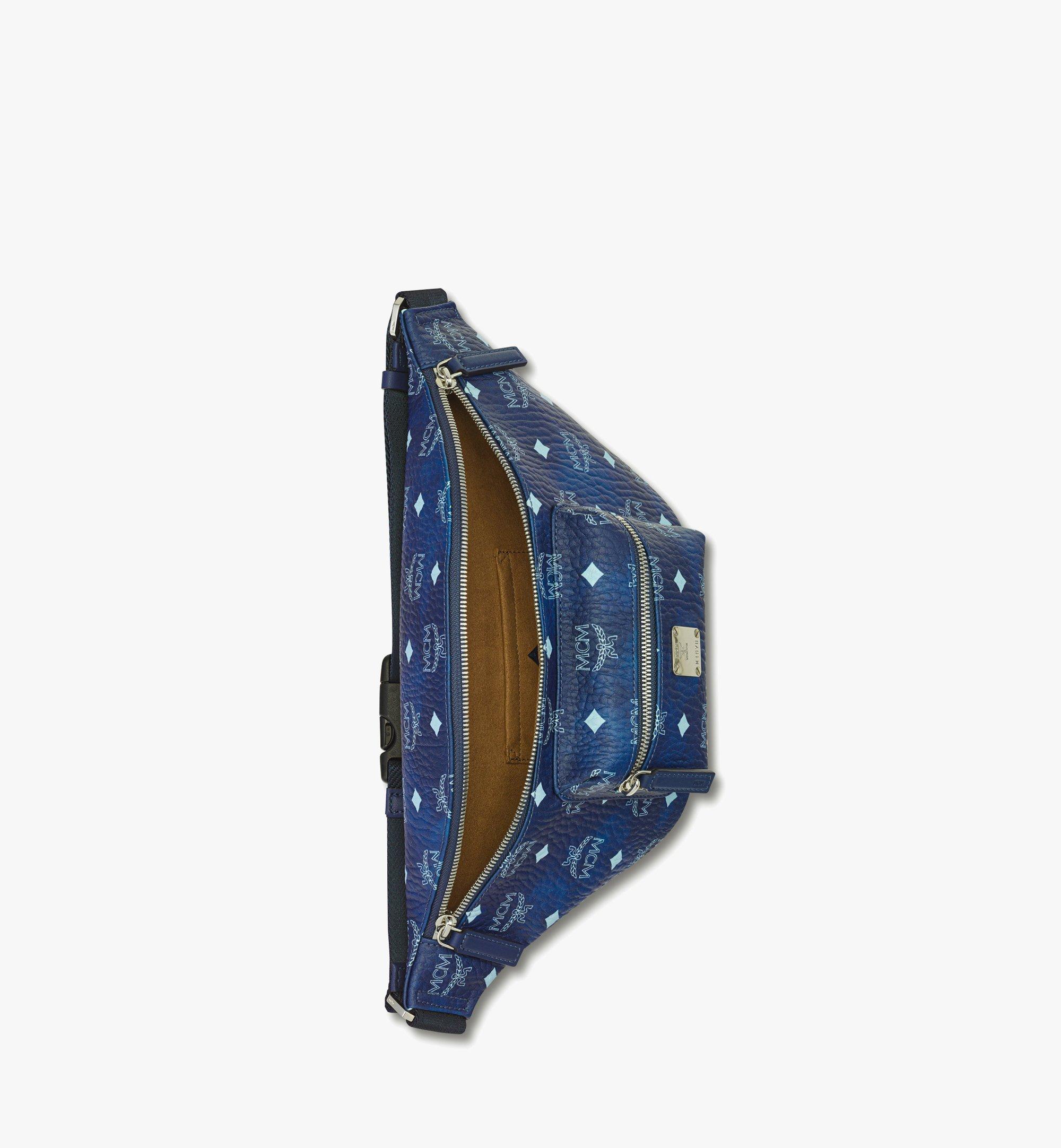 MCM Fursten Gürteltasche in Visetos Blue MMZFAFI021F001 Noch mehr sehen 1