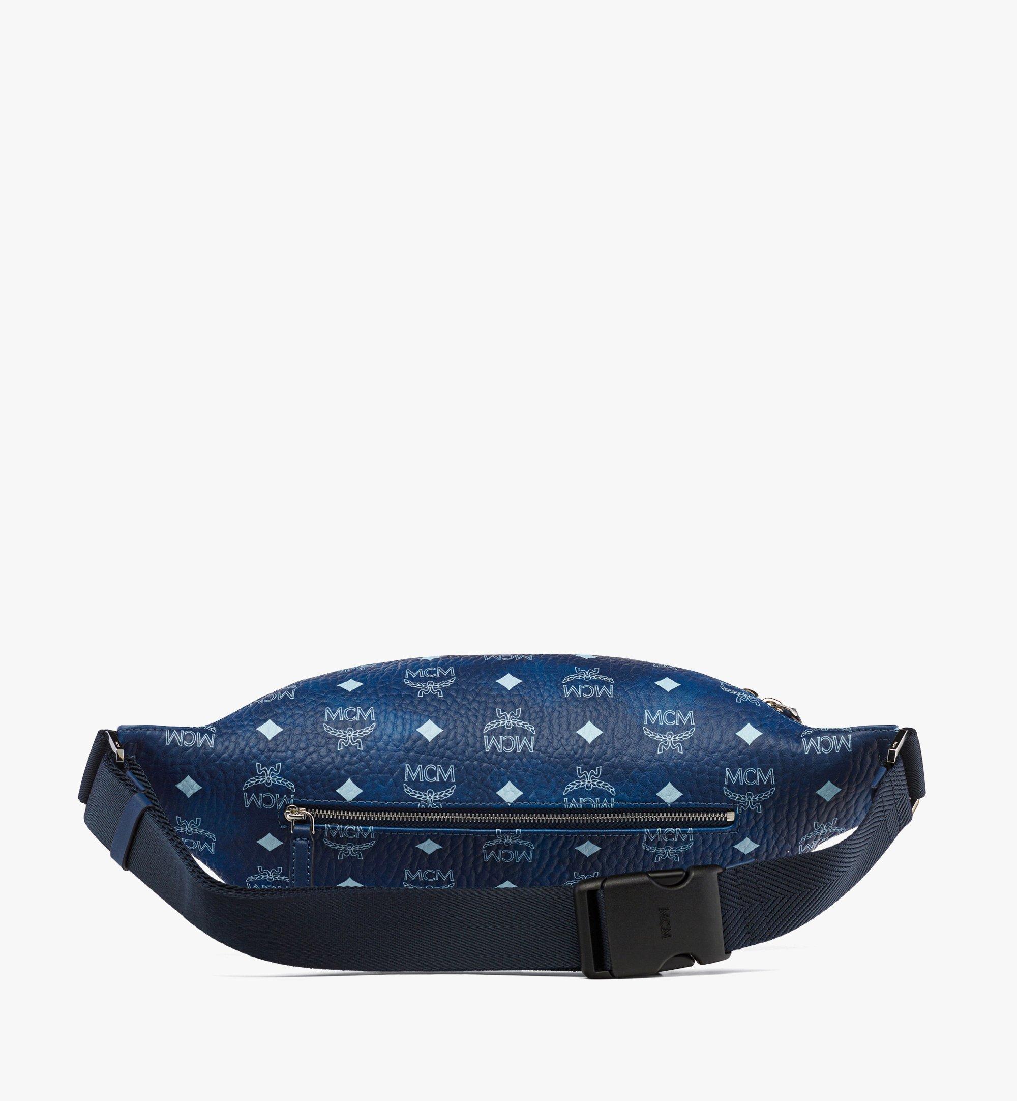MCM Fursten Gürteltasche in Visetos Blue MMZFAFI021F001 Noch mehr sehen 2