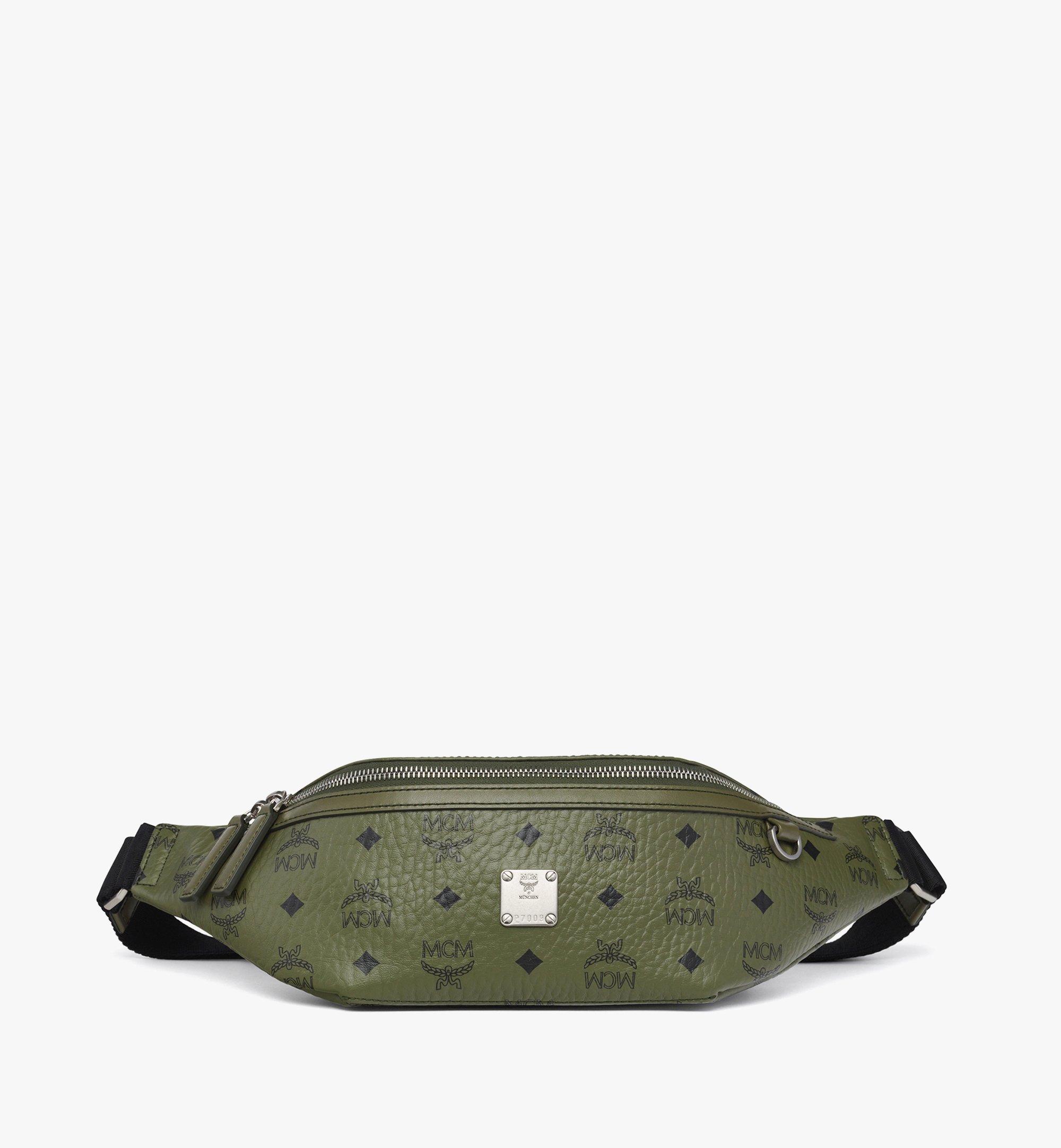 Medium Fursten Belt Bag in Visetos Blue | MCM ®US