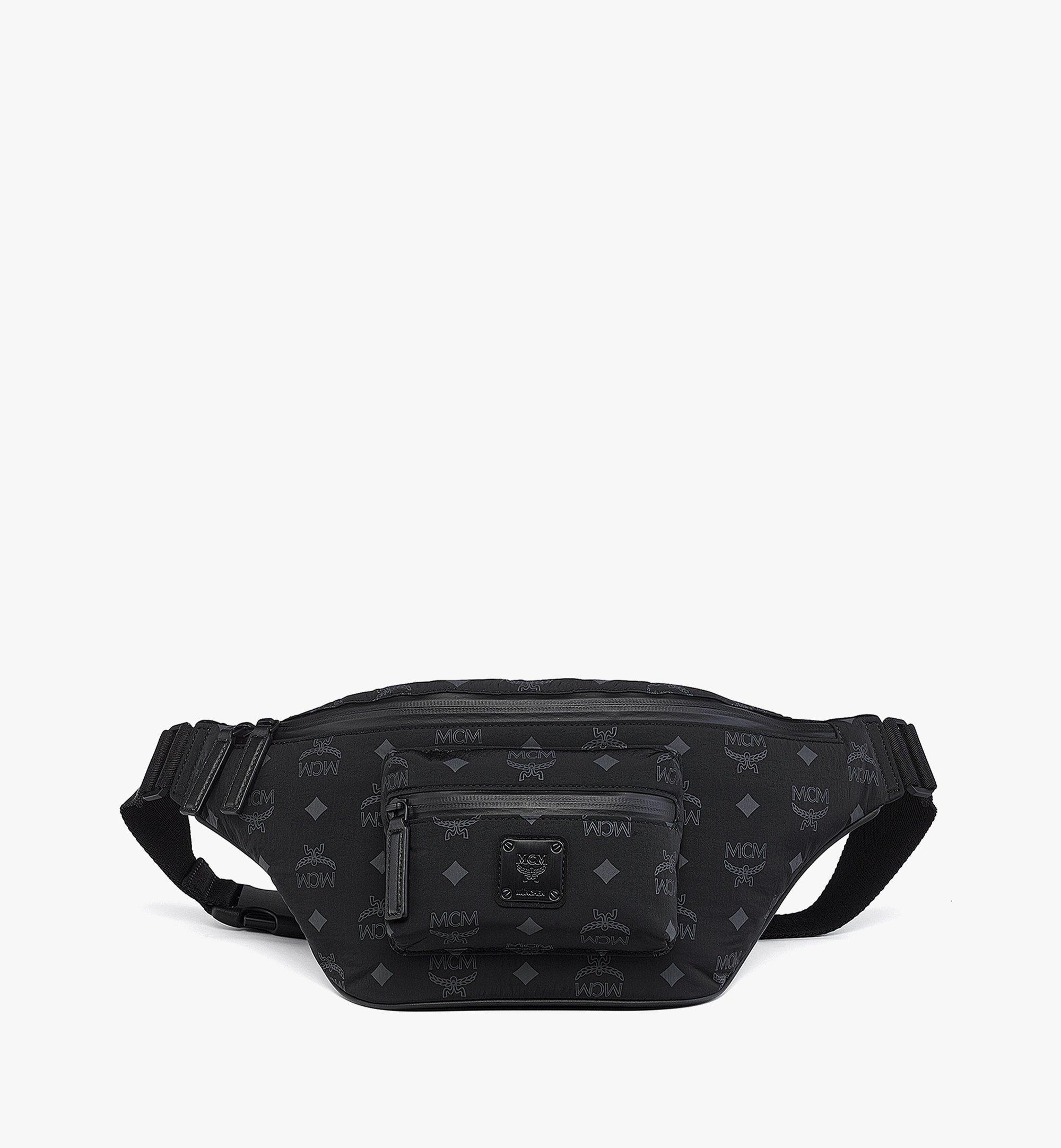 バッグ Mcm Belt bag Tote bag Medium Fursten Belt Bag in Monogram Nylon Black | MCM ®US