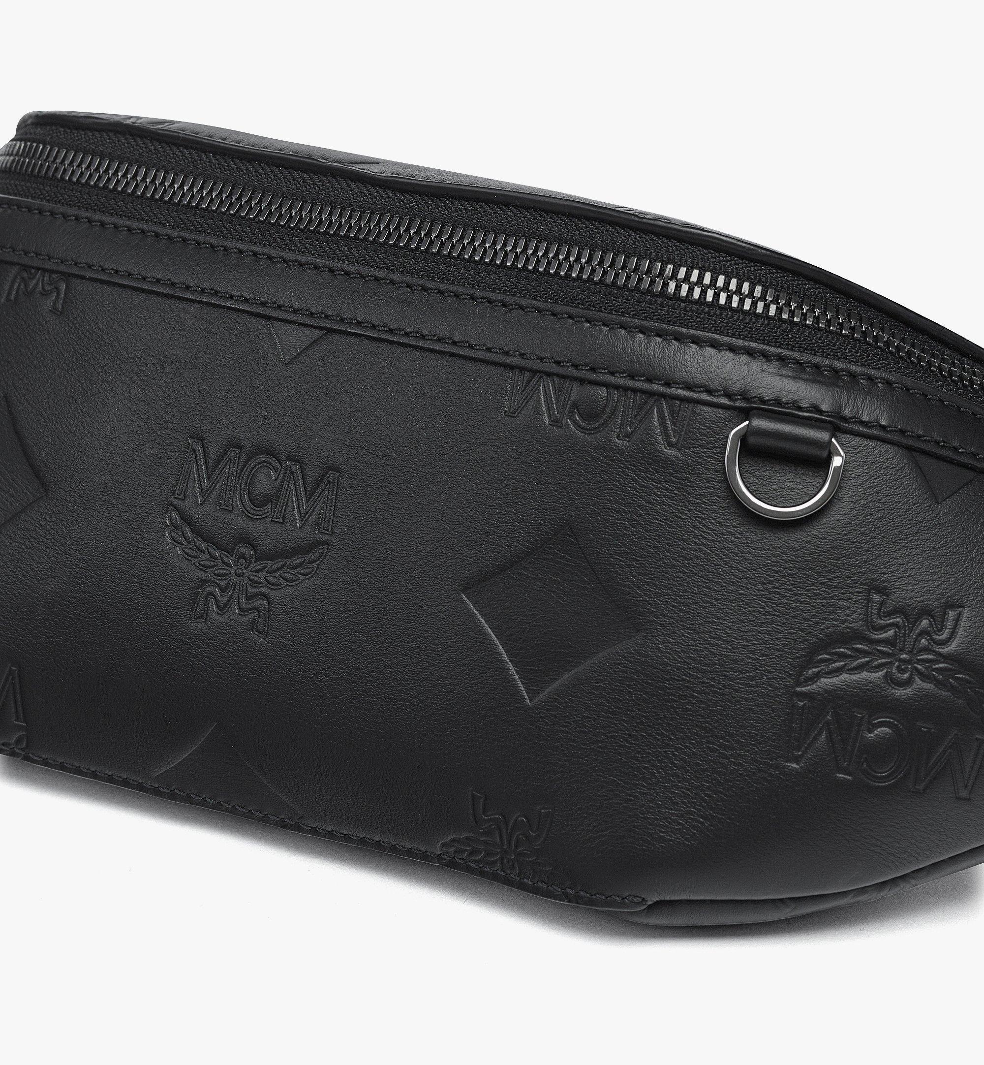Medium Fursten Belt Bag in Maxi Monogram Leather Black | MCM ®US