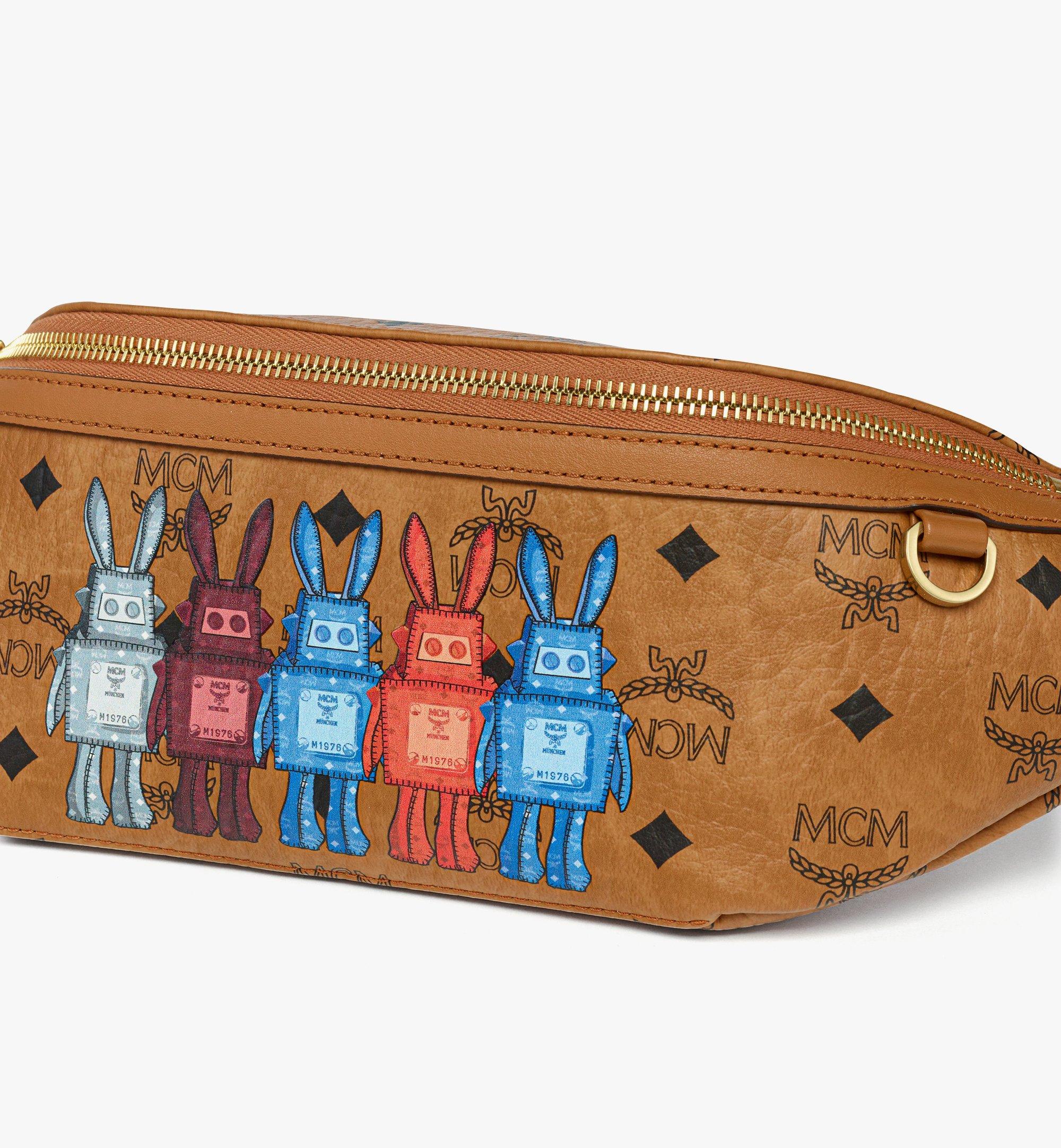 Medium Fursten Belt Bag in Rabot Visetos Cognac | MCM ®US