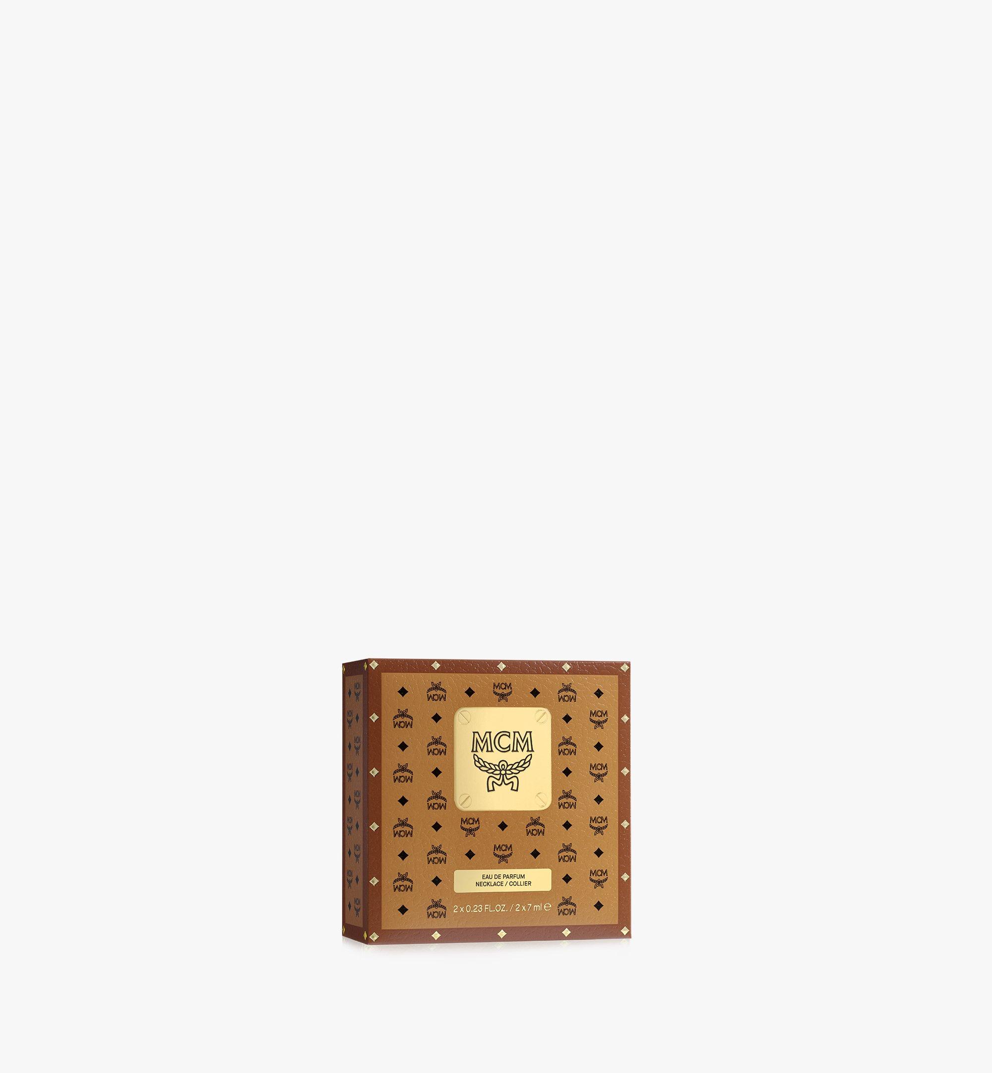 MCM MCMオーデパルファム デラックスネックレスセット Cognac MPFDAMM01CO001 ほかの角度から見る 2