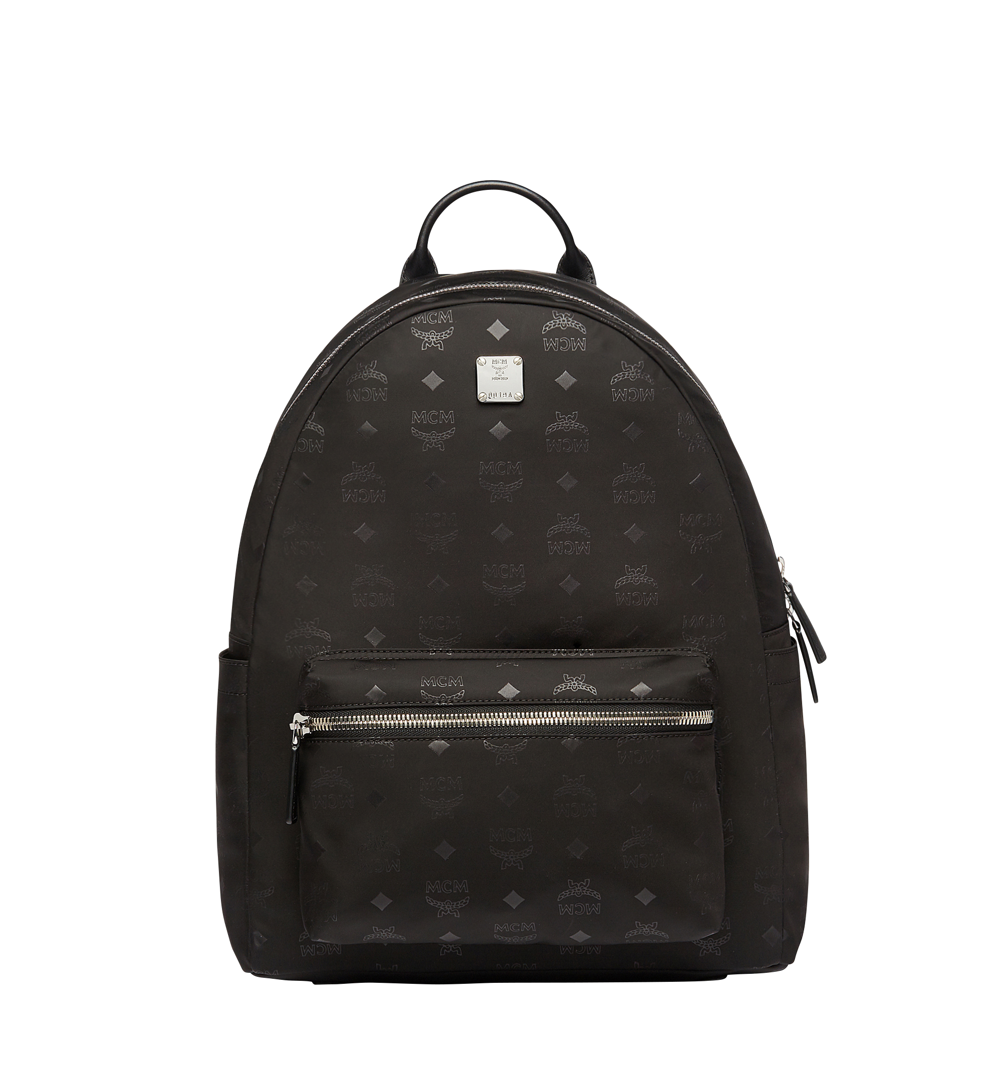 mcm dieter monogrammed nylon backpack