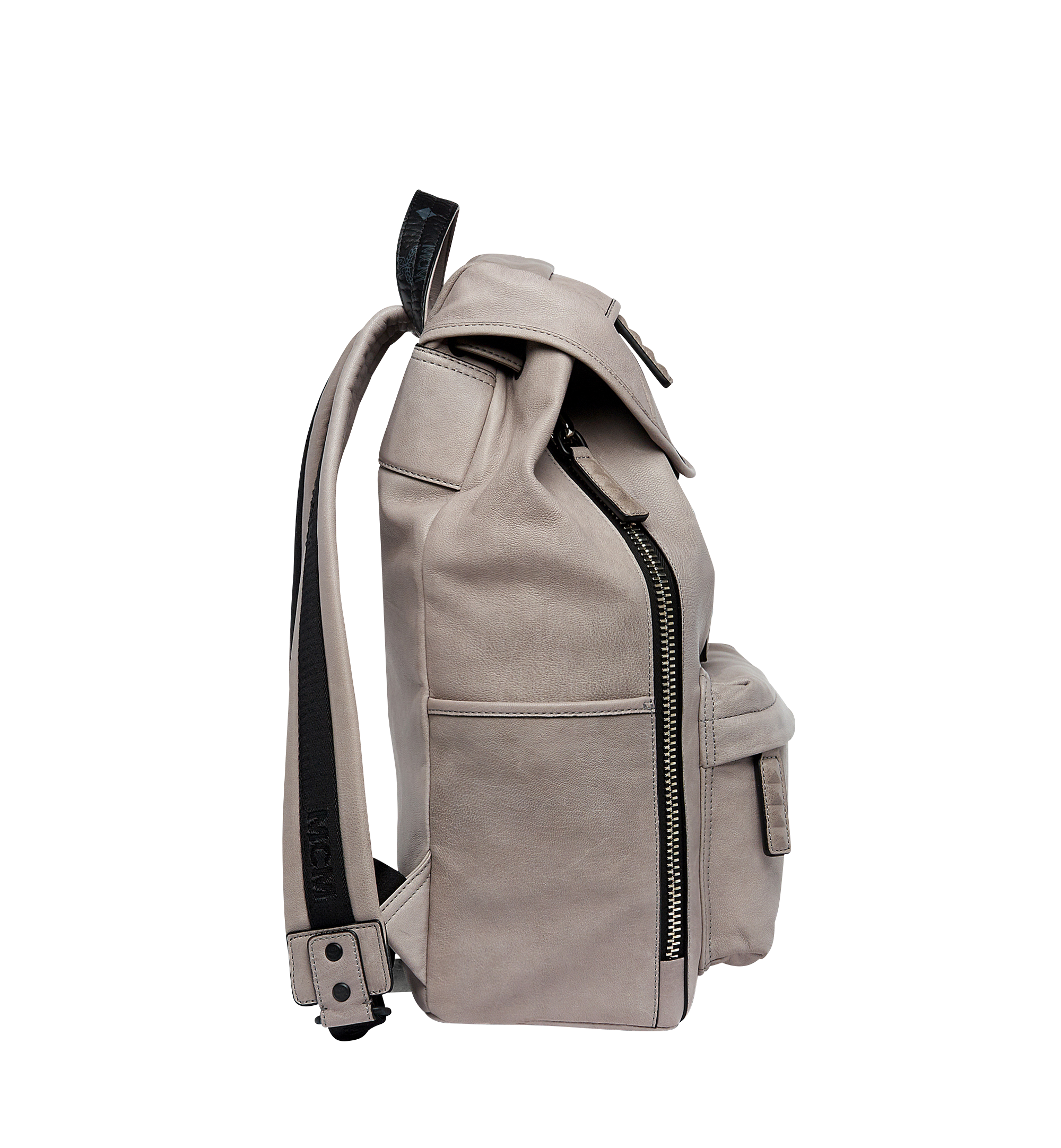 MCM Killian Backpack in Lambskin Leather Grey MUK7AKB01SS001 Alternate View 4