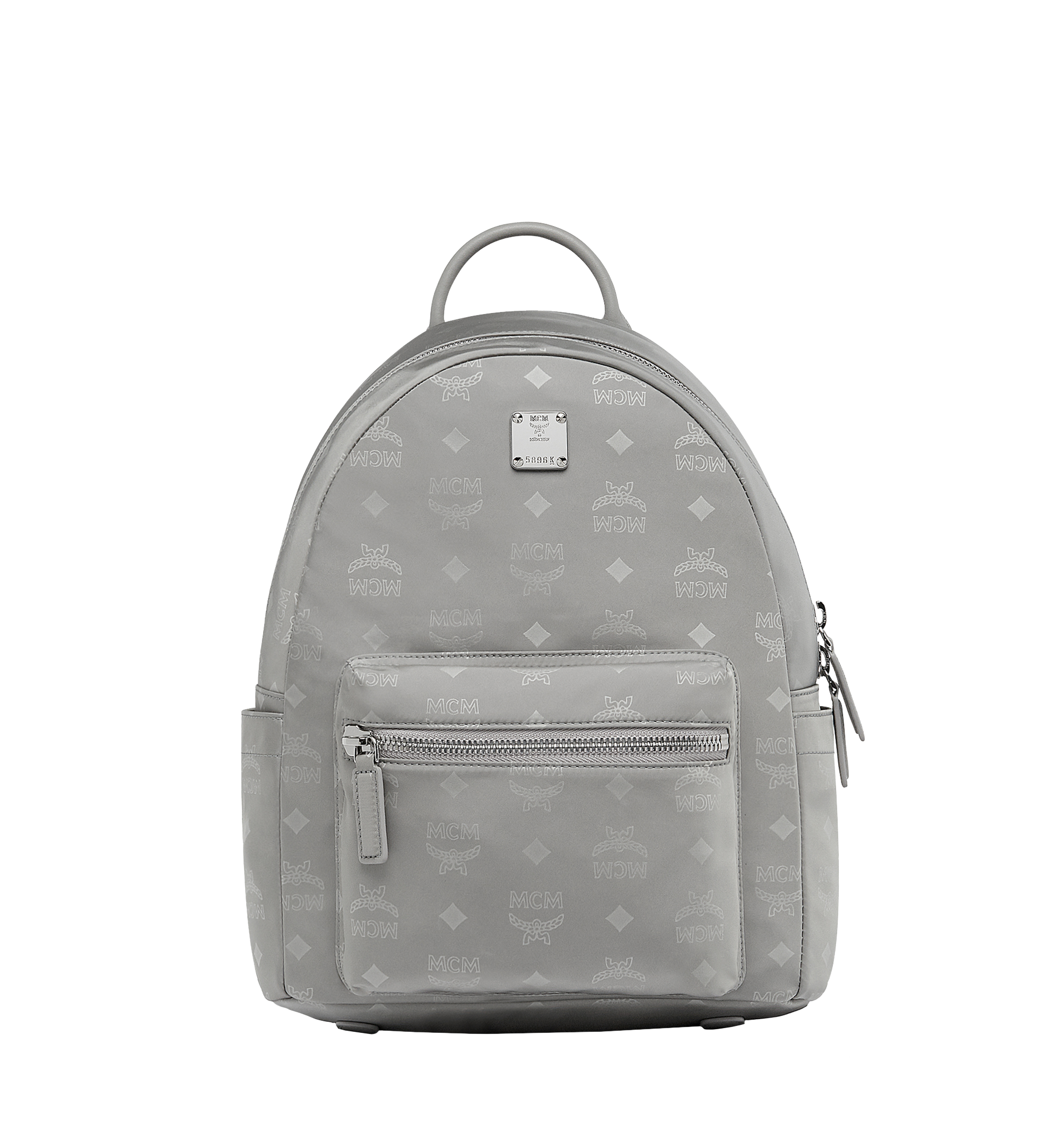 MCM Stark Classic Backpack in Monogram Nylon Grey MUK8SDT11SS001 Noch mehr sehen 1
