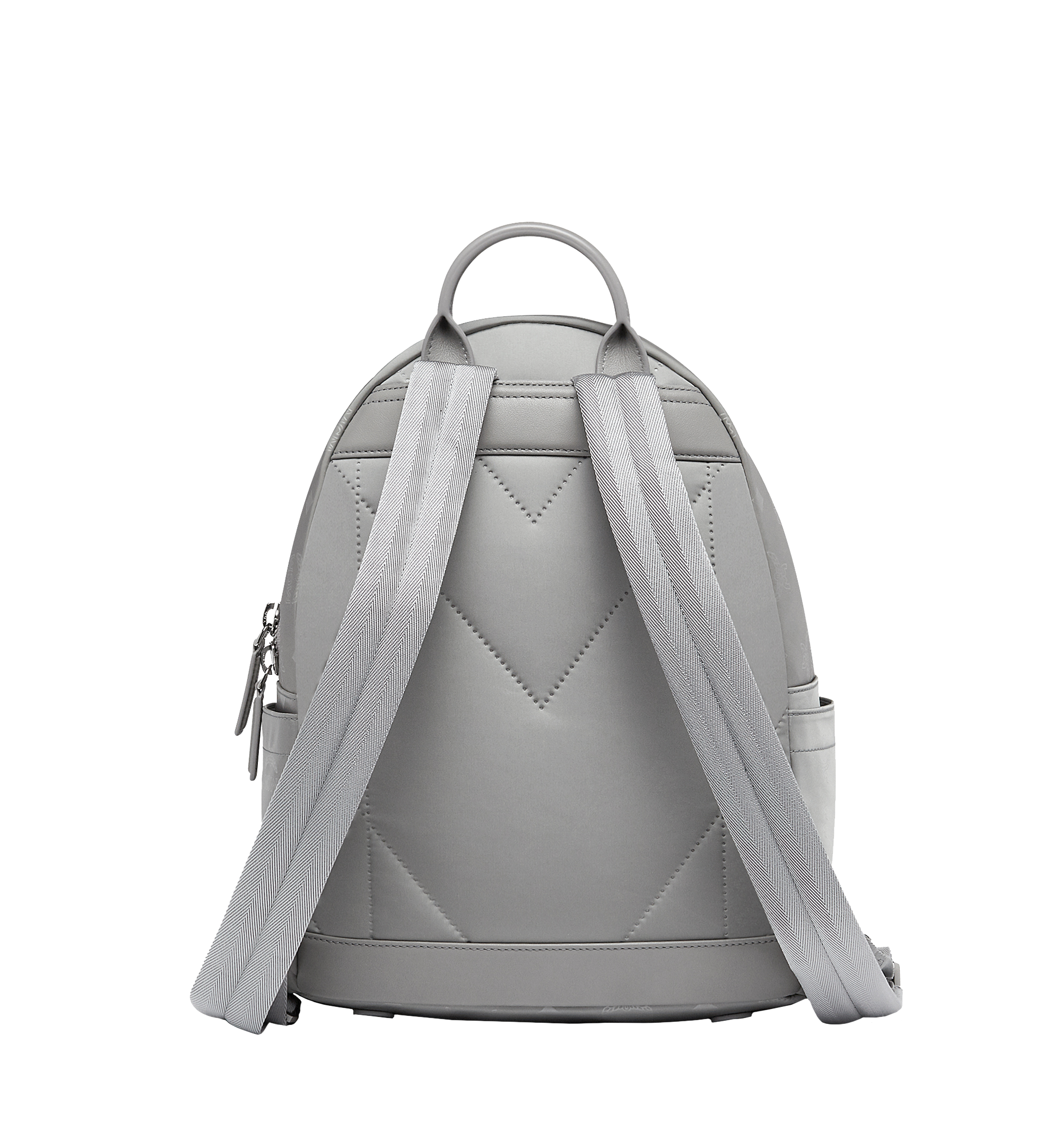 MCM Stark Classic Backpack in Monogram Nylon Grey MUK8SDT11SS001 Noch mehr sehen 3