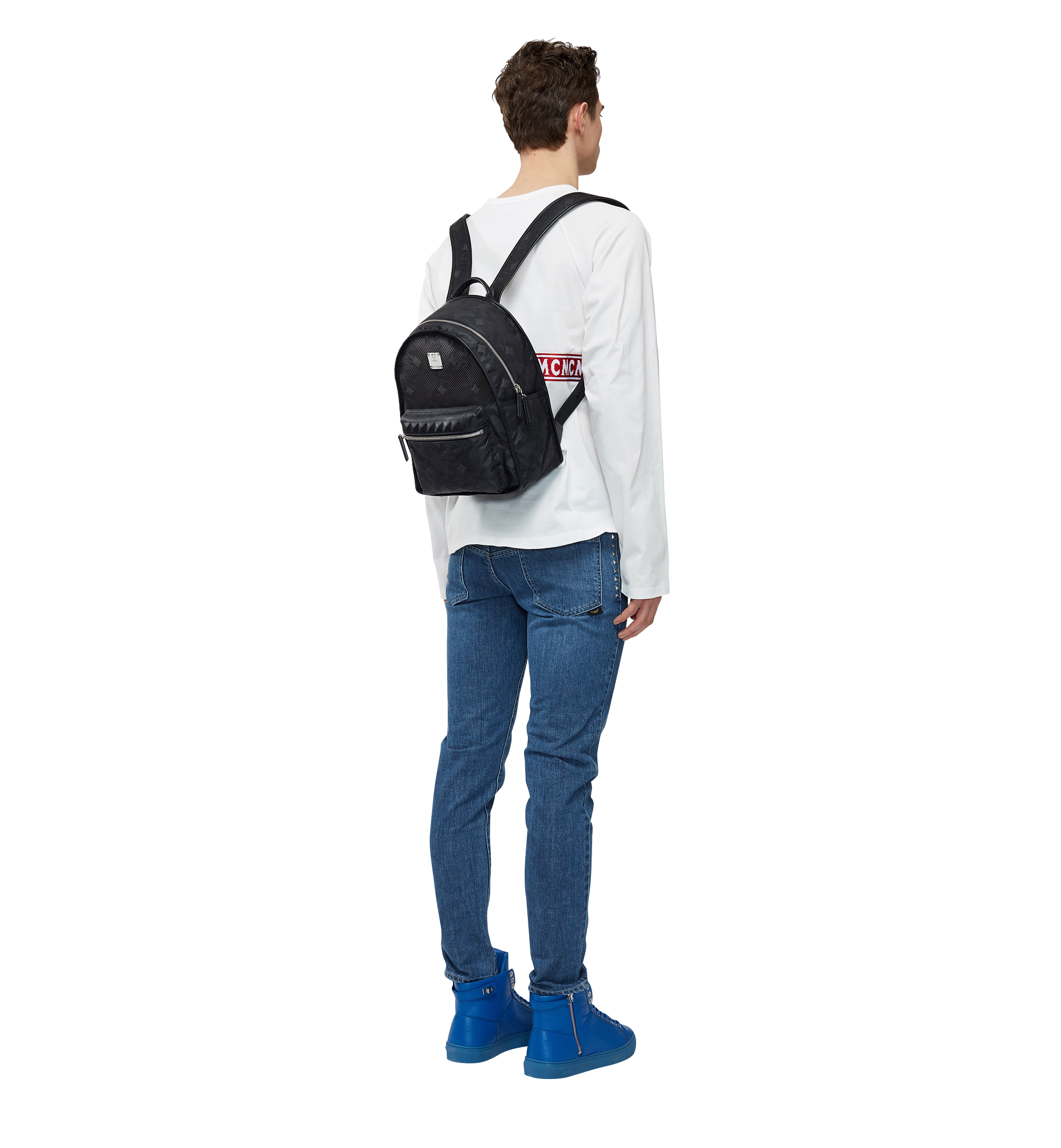 MCM Dieter Backpack in Lion Camo Nylon Black MUK8SDT68BK001 Noch mehr sehen 5