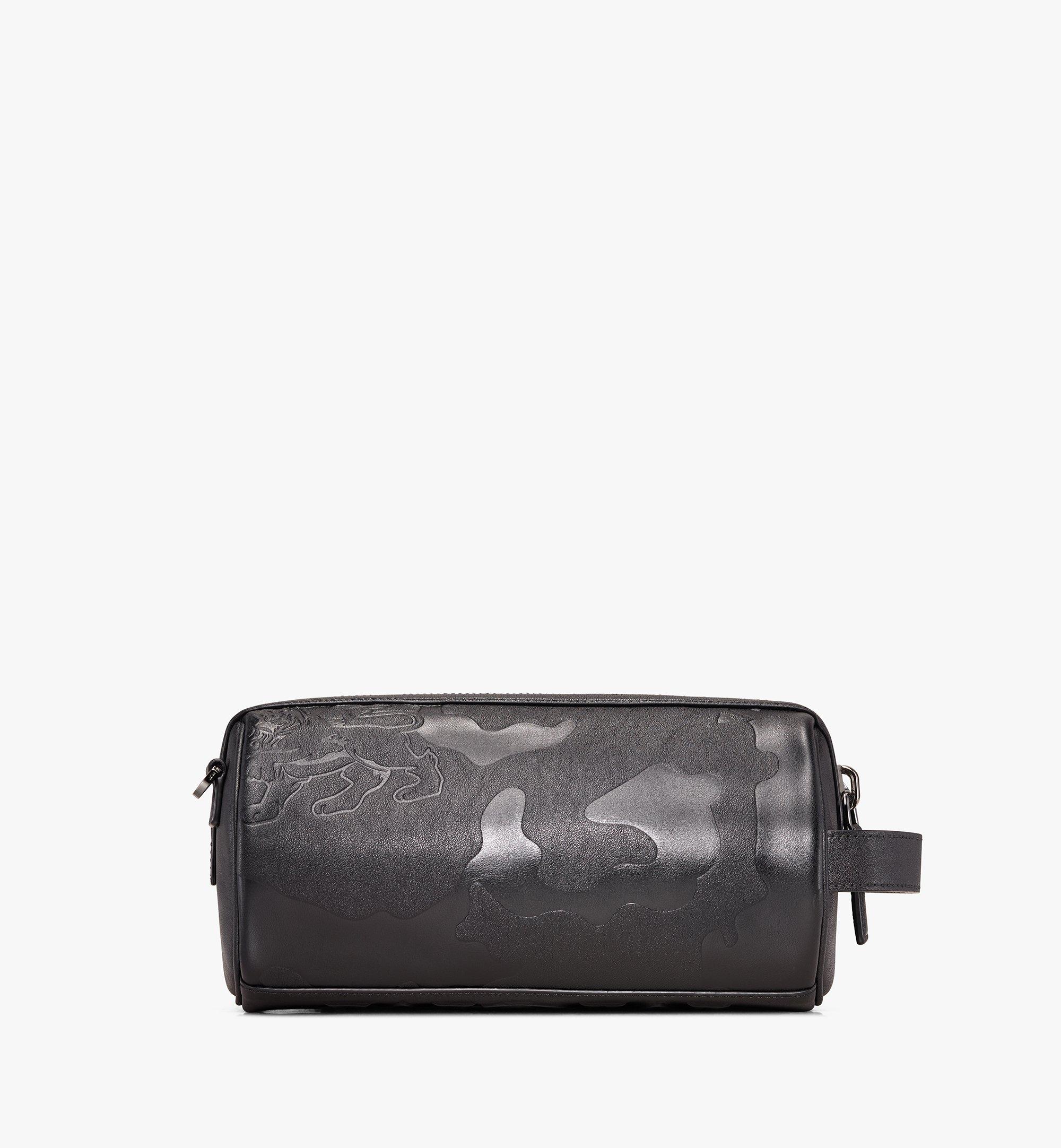 MCM Crossbody Bag in Embossed Lion Camo Black MUR9AES02BK001 Alternate View 2