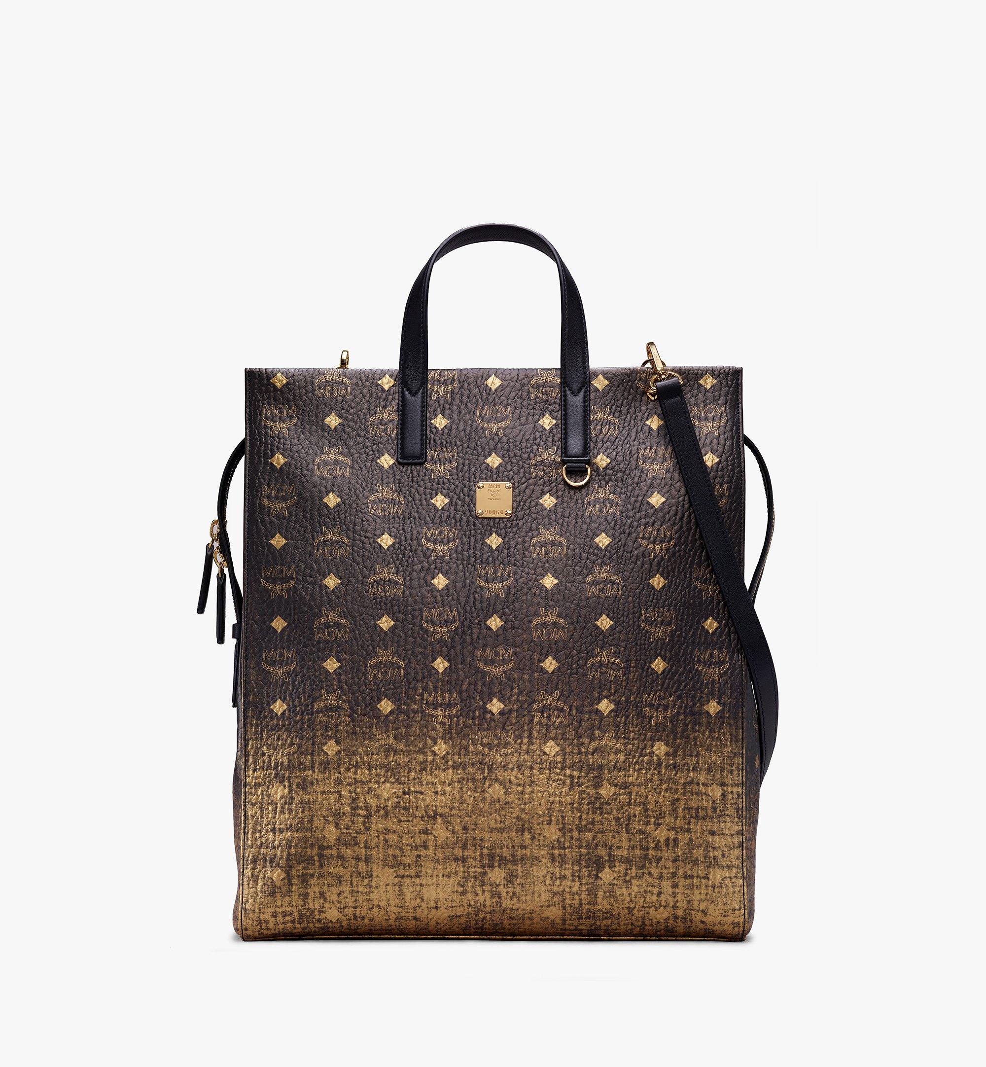 Medium Tote Bag in Gradation Visetos Gold MCM ®TH