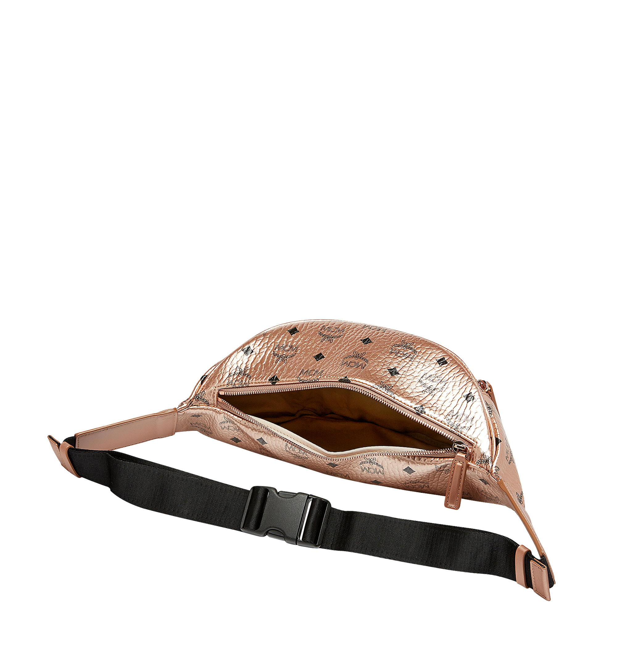 Mcm rose gold store fanny pack