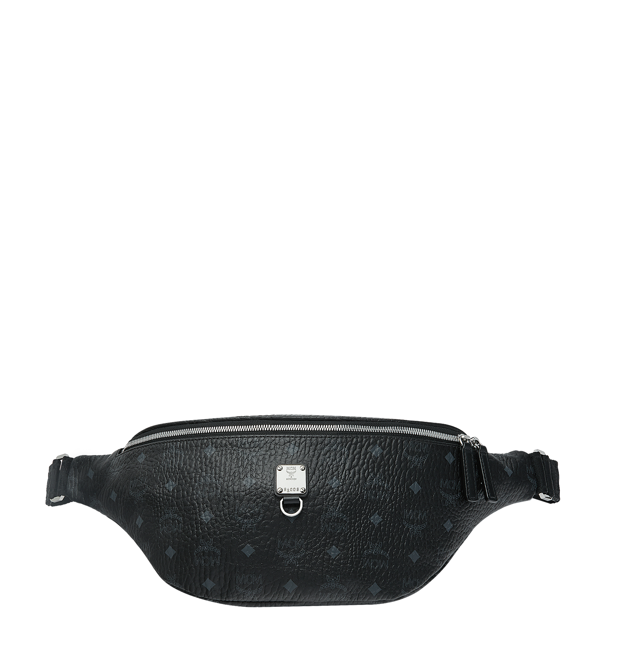 mcm waist bag black