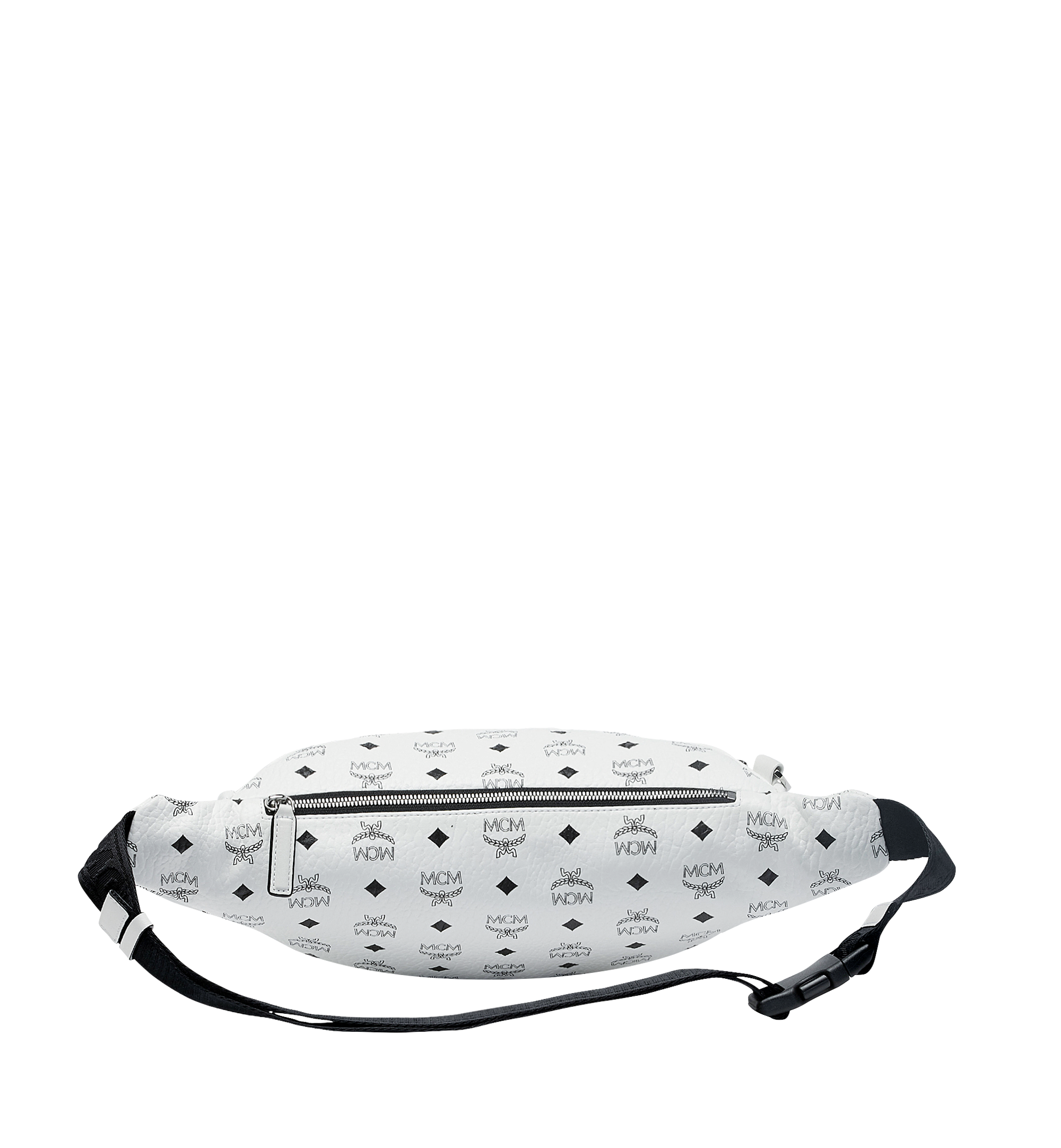 Mcm belt bag white new arrivals