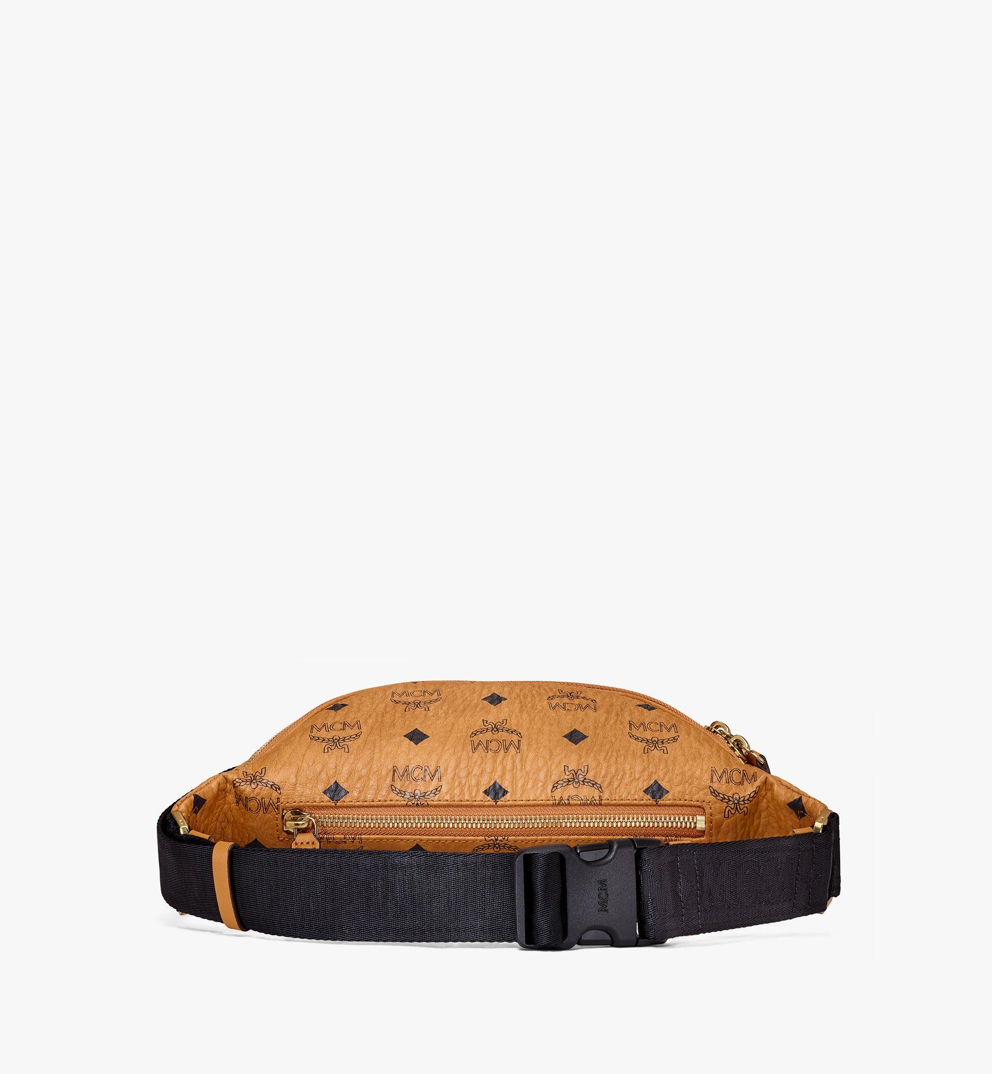 mcm cognac belt