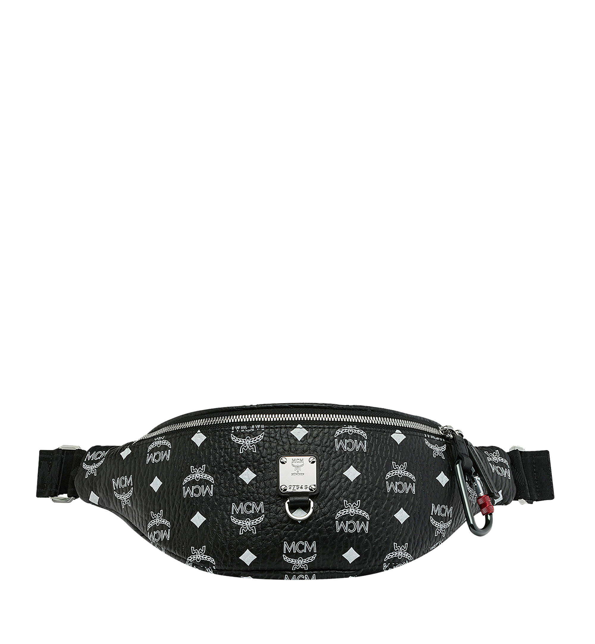 mcm fanny pack black