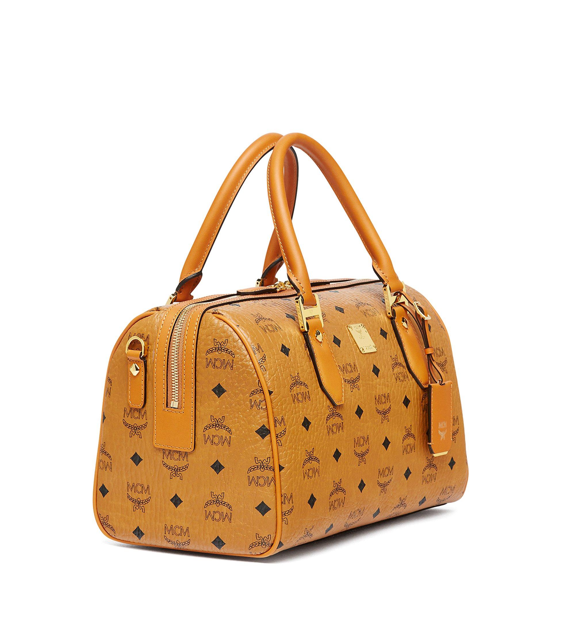 MCM Heritage Boston in Visetos Cognac MWB6AVI48CO001 Noch mehr sehen 1