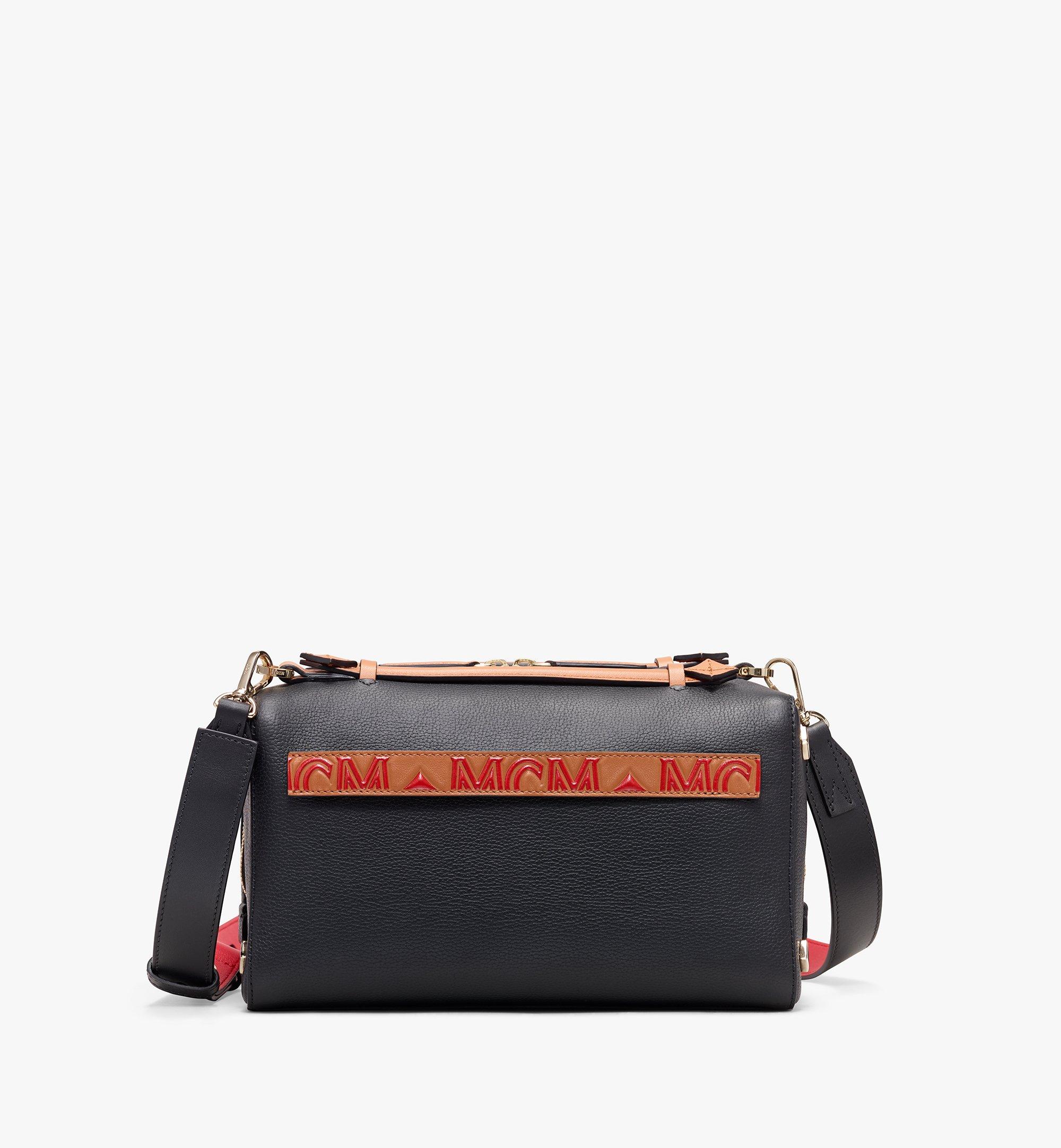 Milano Boston Bag in Calfskin Leather