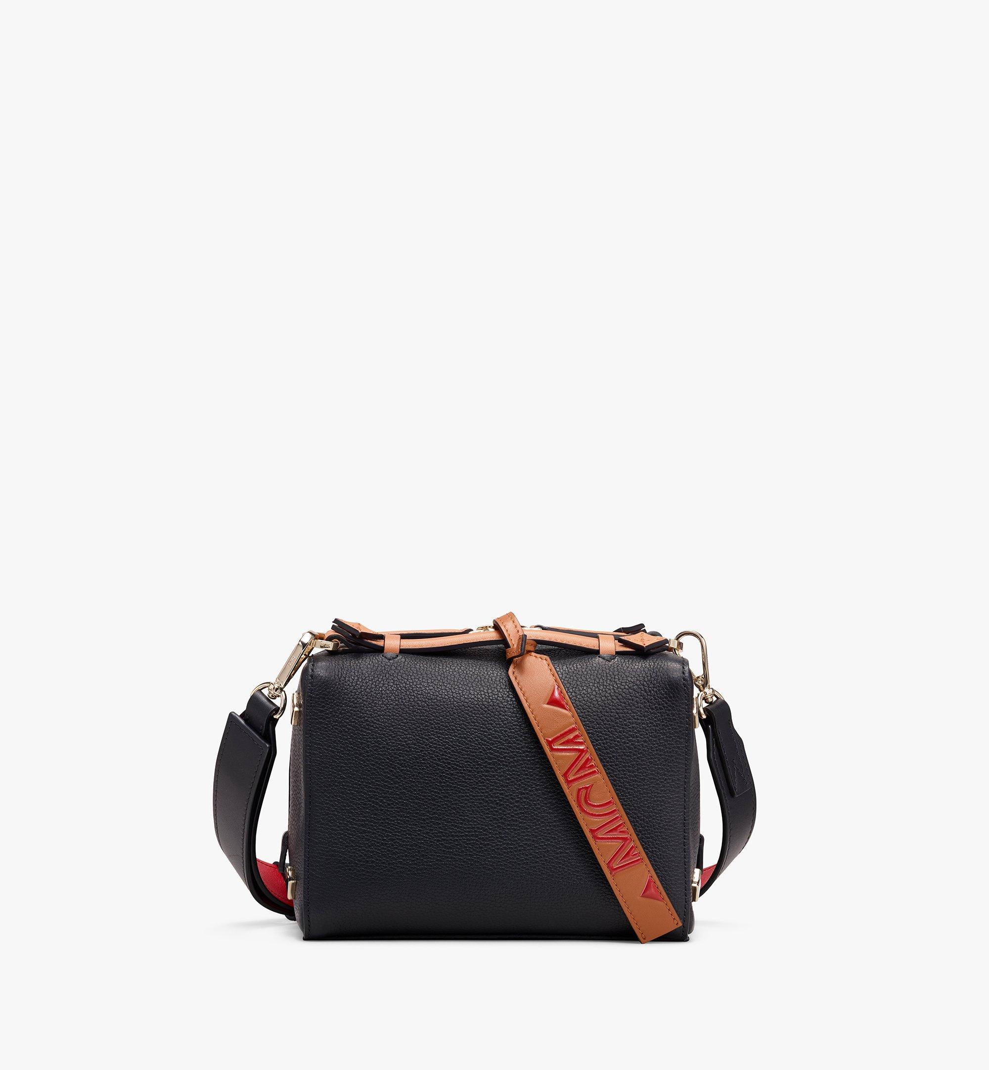 Milano Boston Bag in Calfskin Leather
