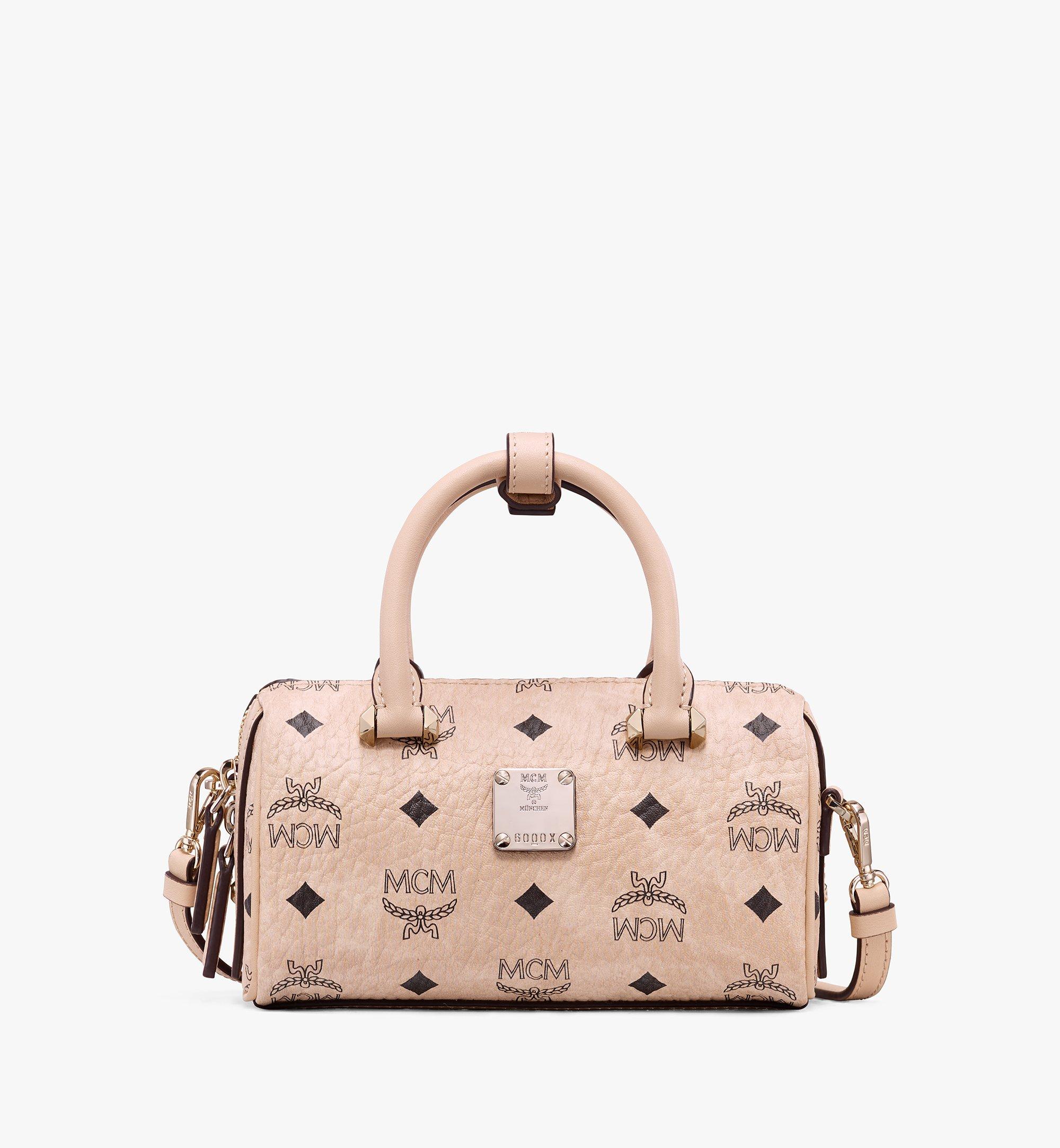 MCM Boston Bag in Visetos  MWB9ASE25IG001 Alternate View 1