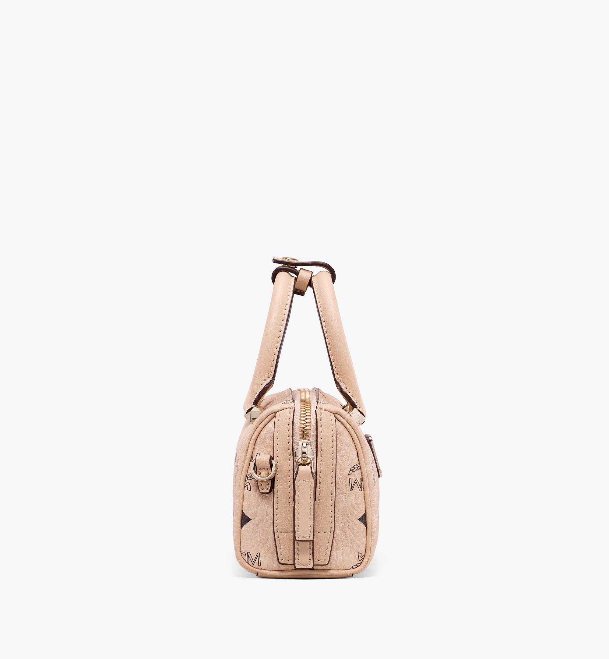 MCM Boston Bag in Visetos  MWB9ASE25IG001 Alternate View 1