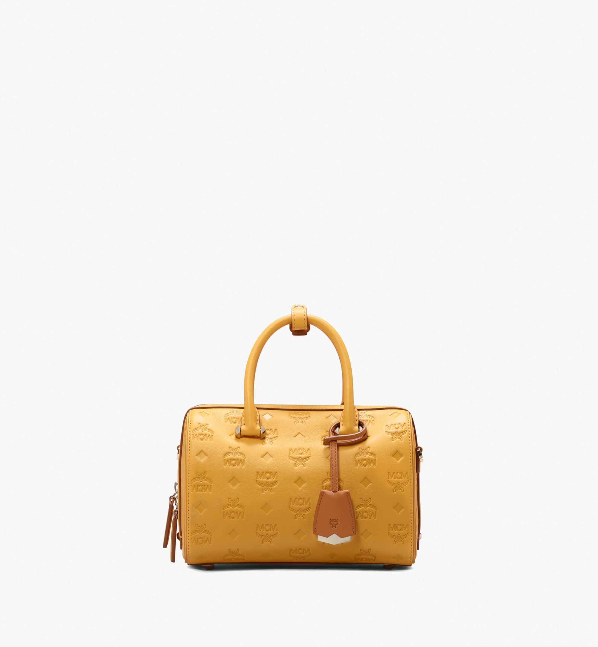 MCM Boston Bag in Monogram Leather  MWB9ASE52YJ001 Alternate View 1