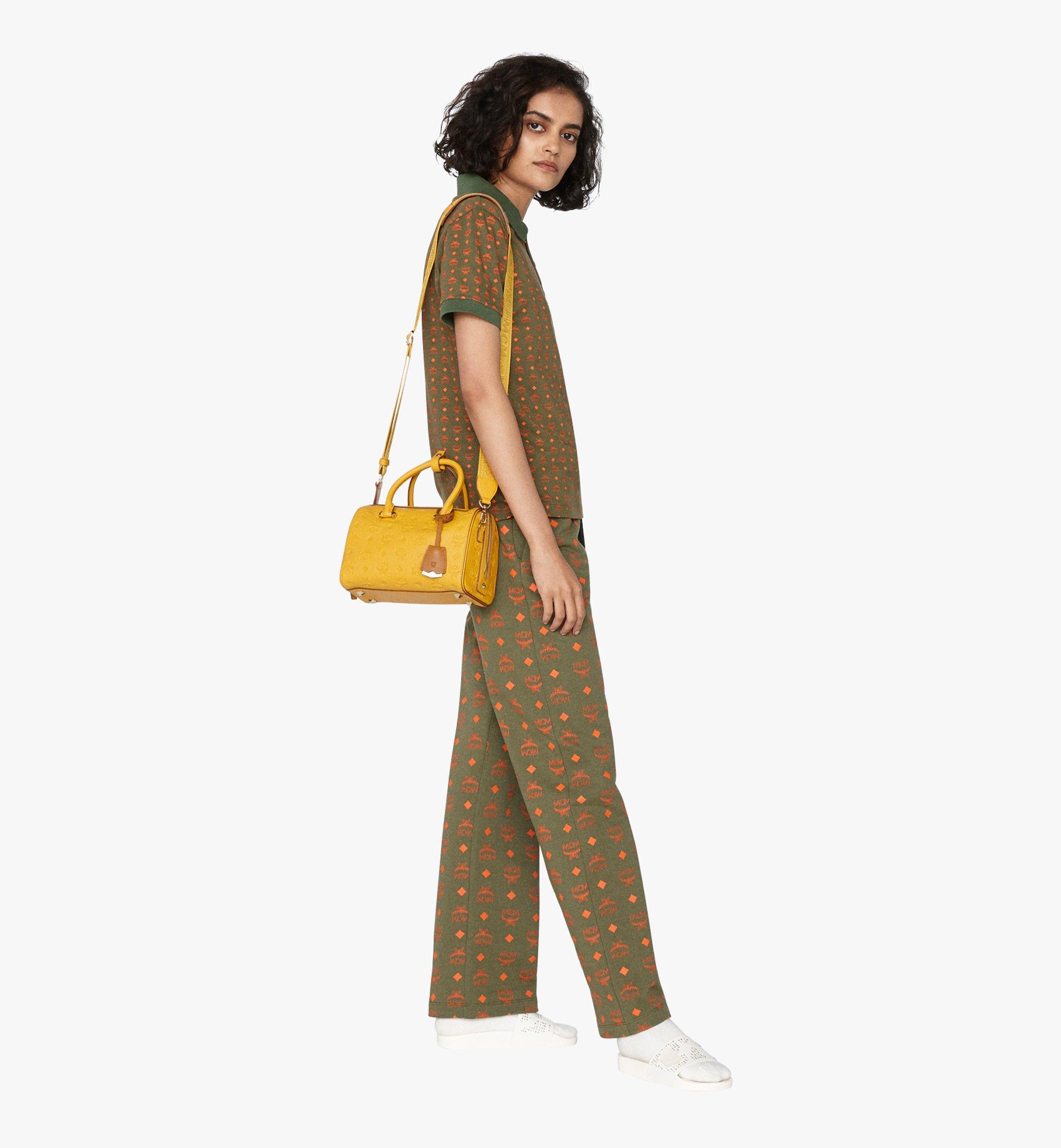 Essential boston bag in monogram leather best sale