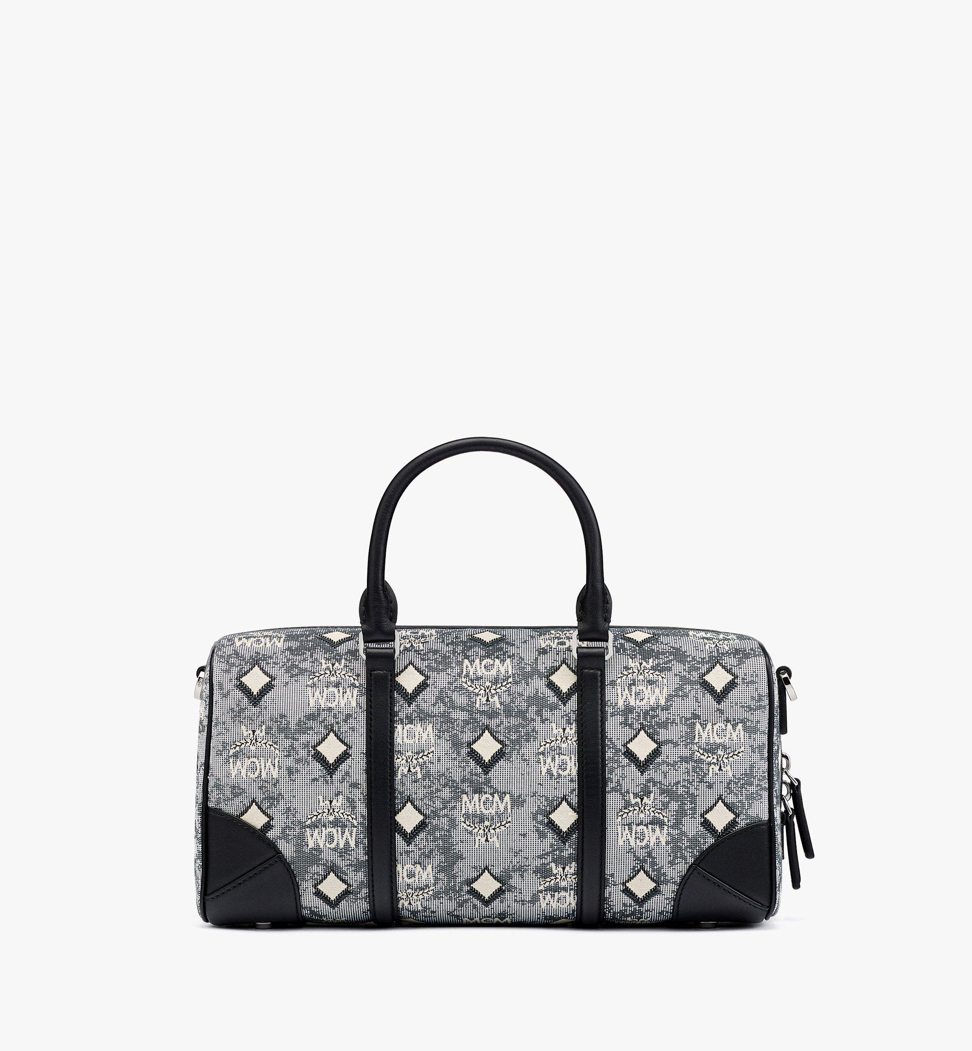 MCM Grey Boston Bag