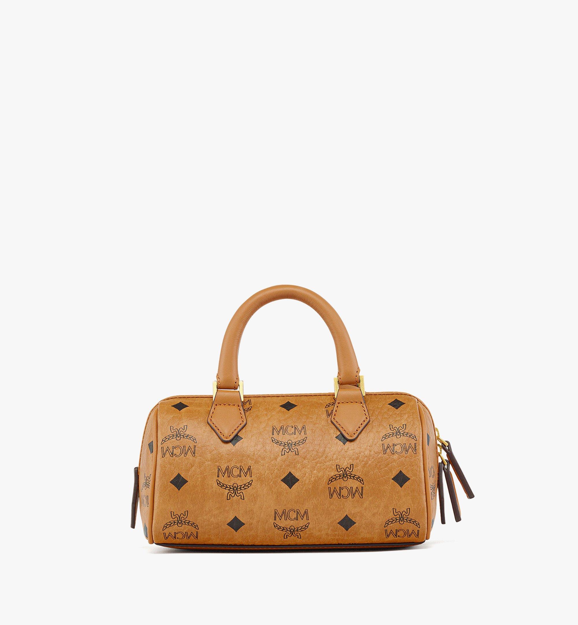 Mcm bag cognac new arrivals