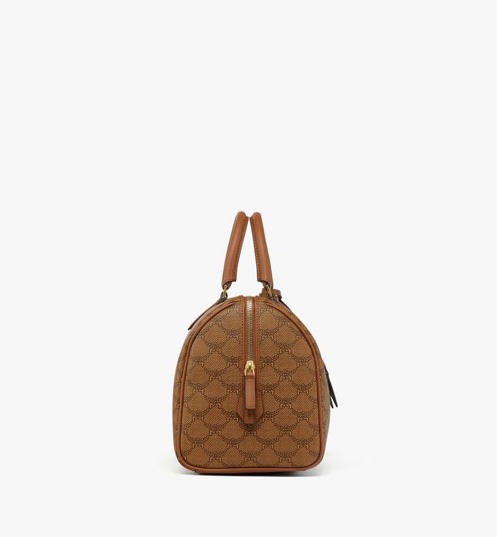 Medium Ella Boston Bag in Lauretos Cognac | MCM ®TH Medium Ella Boston Bag in Lauretos Cognac | MCM ®TH