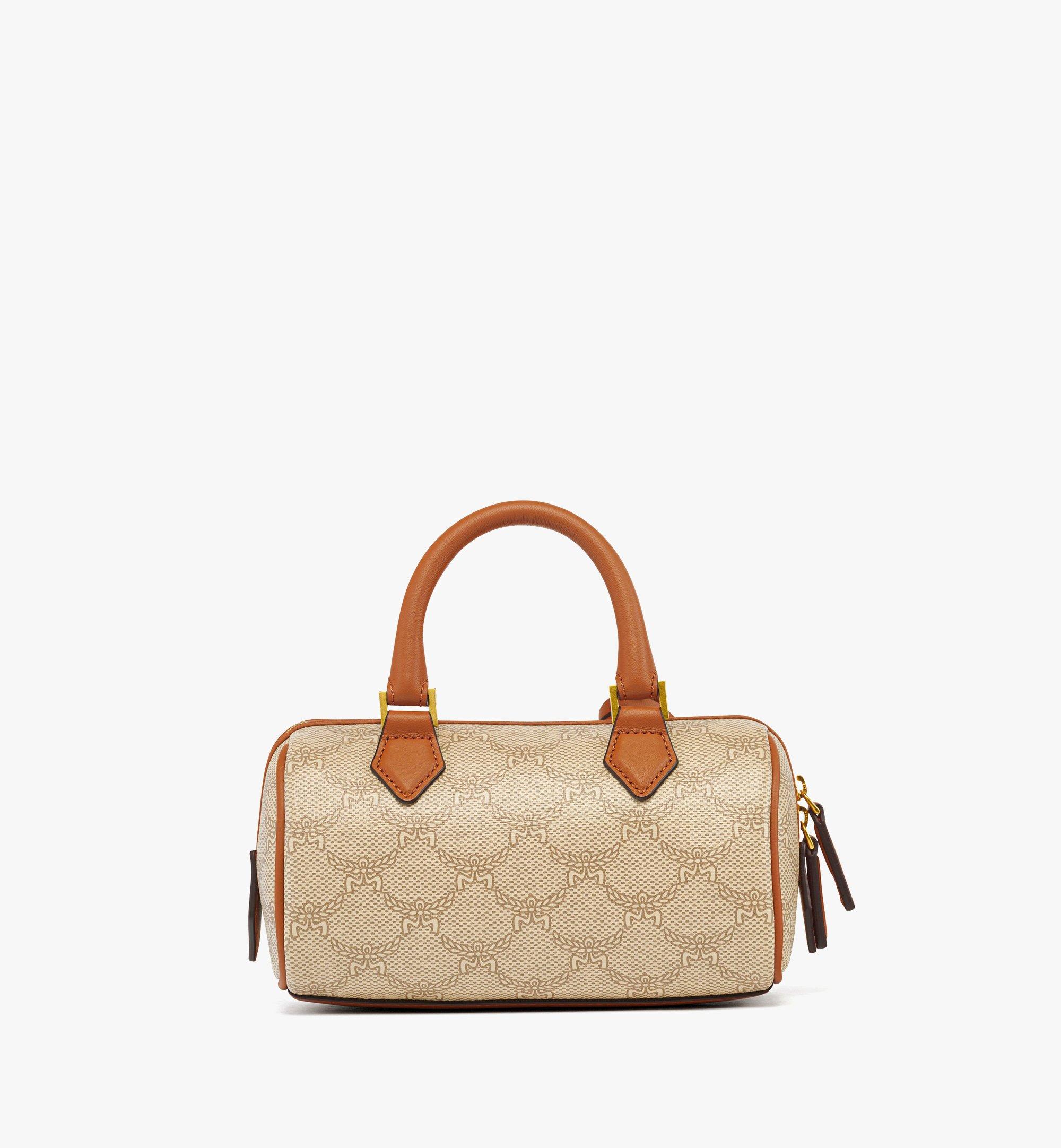 MCM Ella Boston Bag in Lauretos Beige MWBESEA09I9001 Alternate View 3