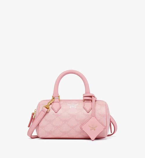 Mini Ella ボストンバッグ - ローレトス ピンク | MCM ®JP Mini Ella ボストンバッグ - ローレトス ピンク | MCM ®JP