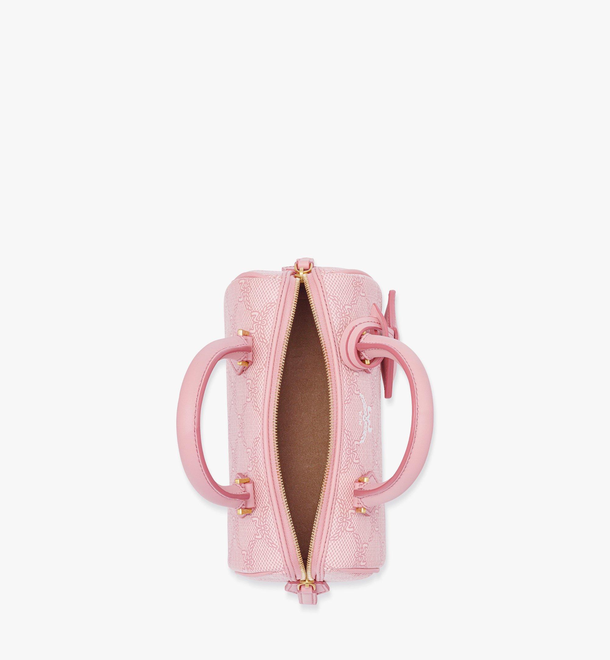 Mini Ella Boston Bag in Lauretos Pink | MCM ®US