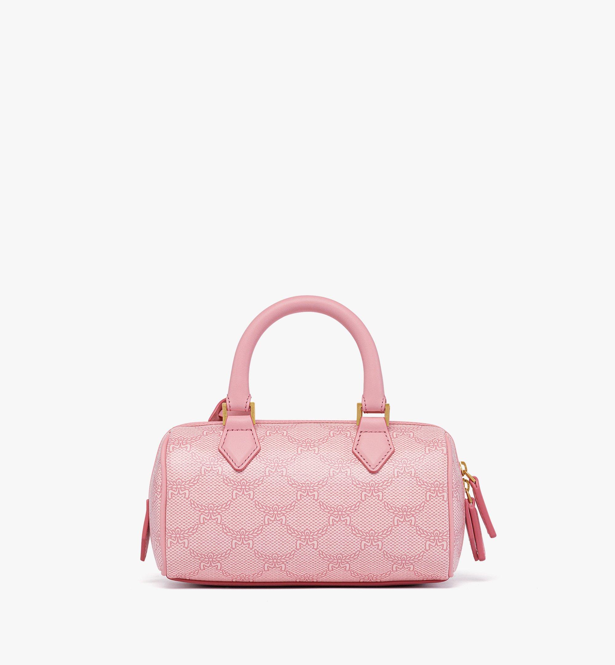MCM Ella 로레토스 보스턴 백 Pink MWBESEA09P6001 다른 각도 보기 3