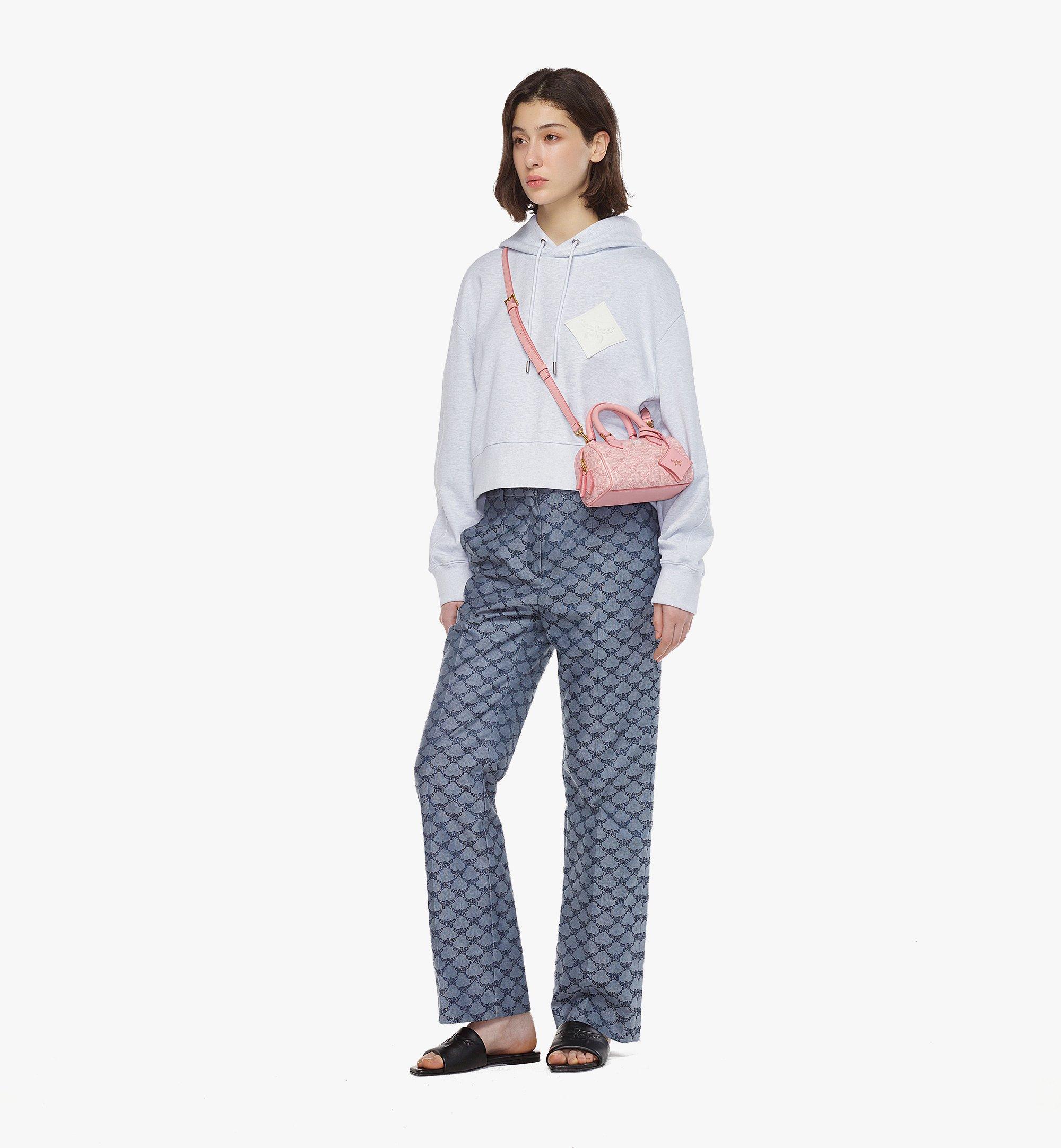 MCM Ella 로레토스 보스턴 백 Pink MWBESEA09P6001 다른 각도 보기 2