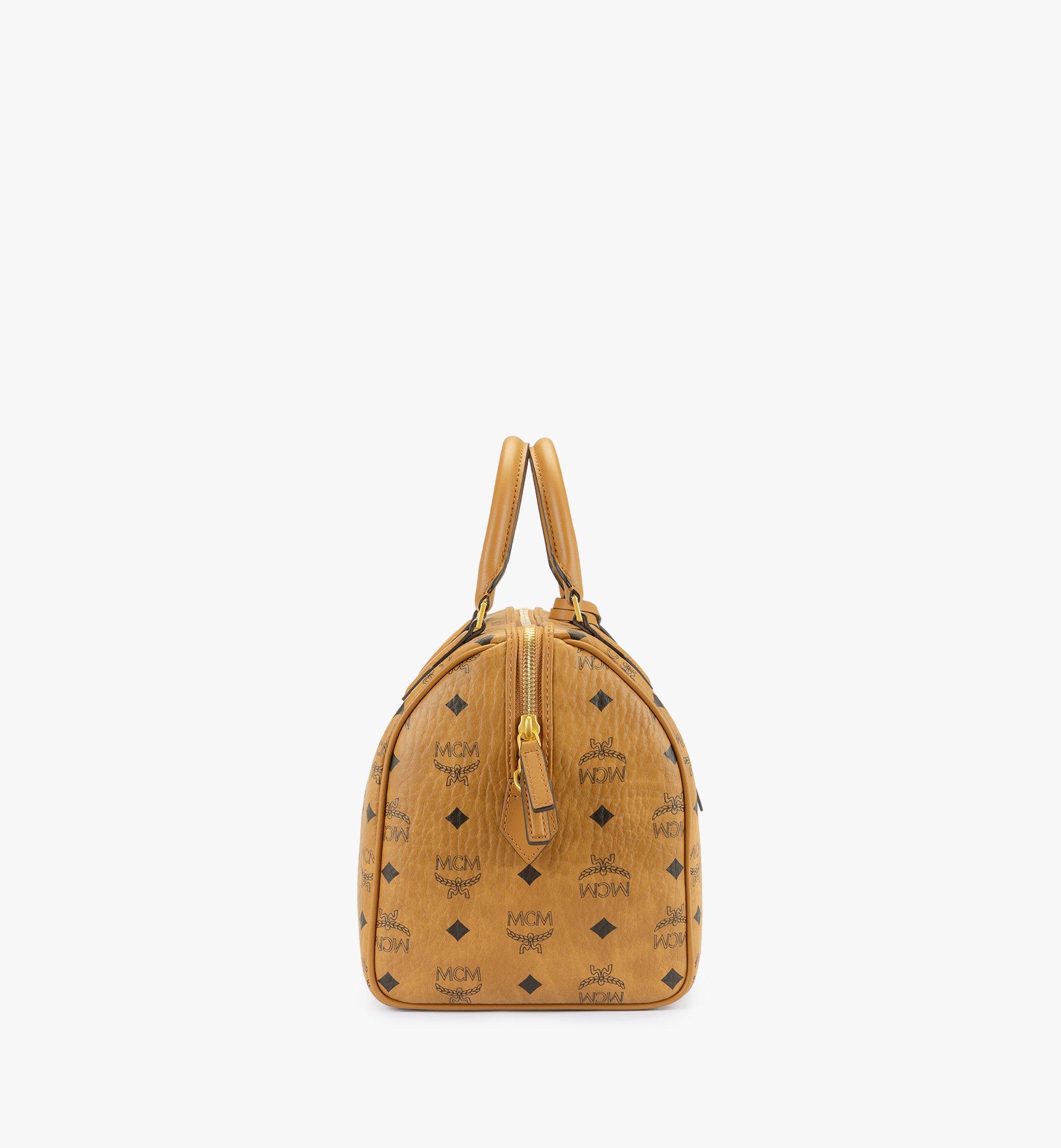 MCM Sac Boston Ella en Visetos Cognac MWBFAEA01CO001 Plus de photos 1