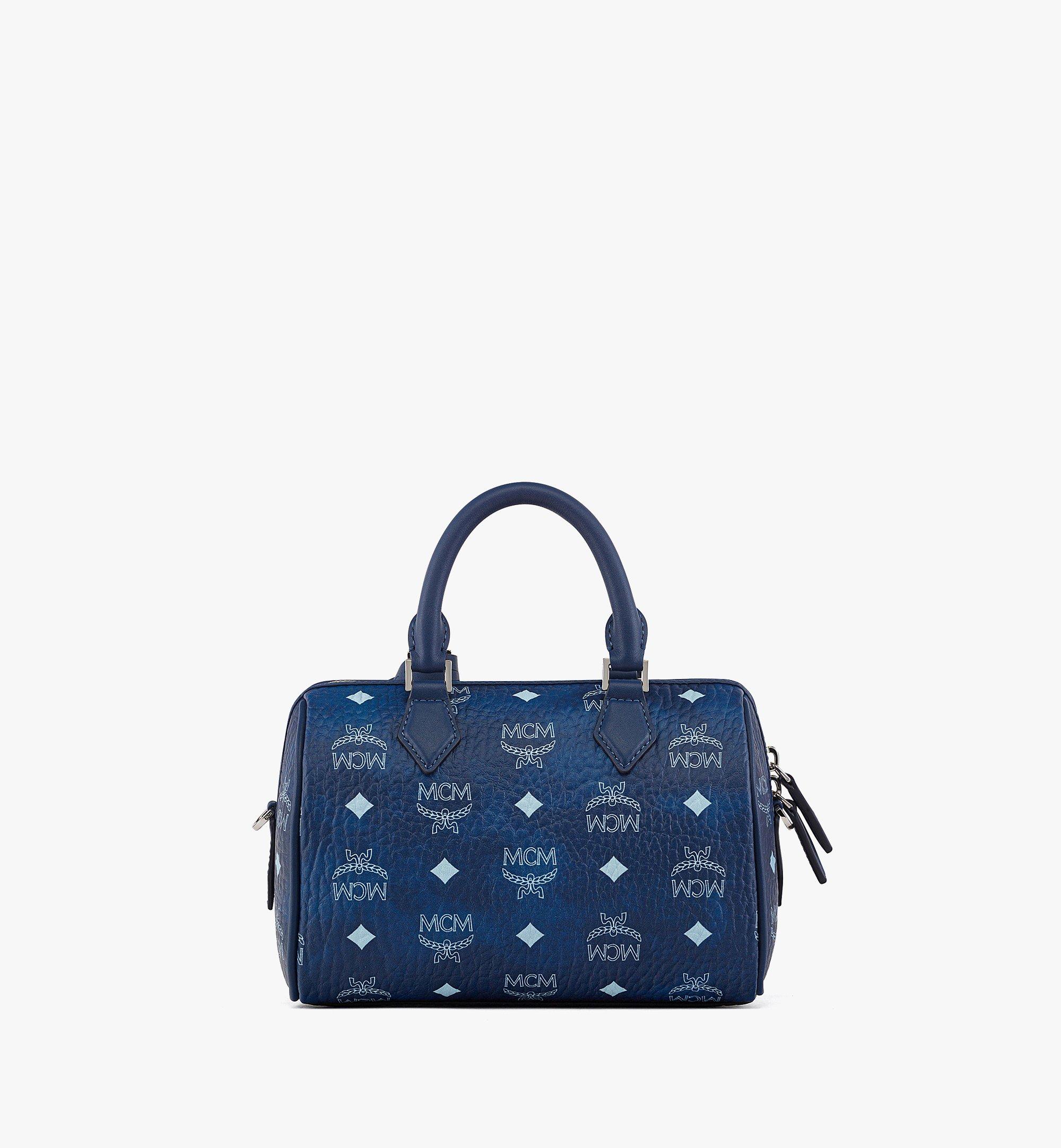 MCM Ella Boston Bag in Visetos  MWBFAEA031F001 Plus de photos 3