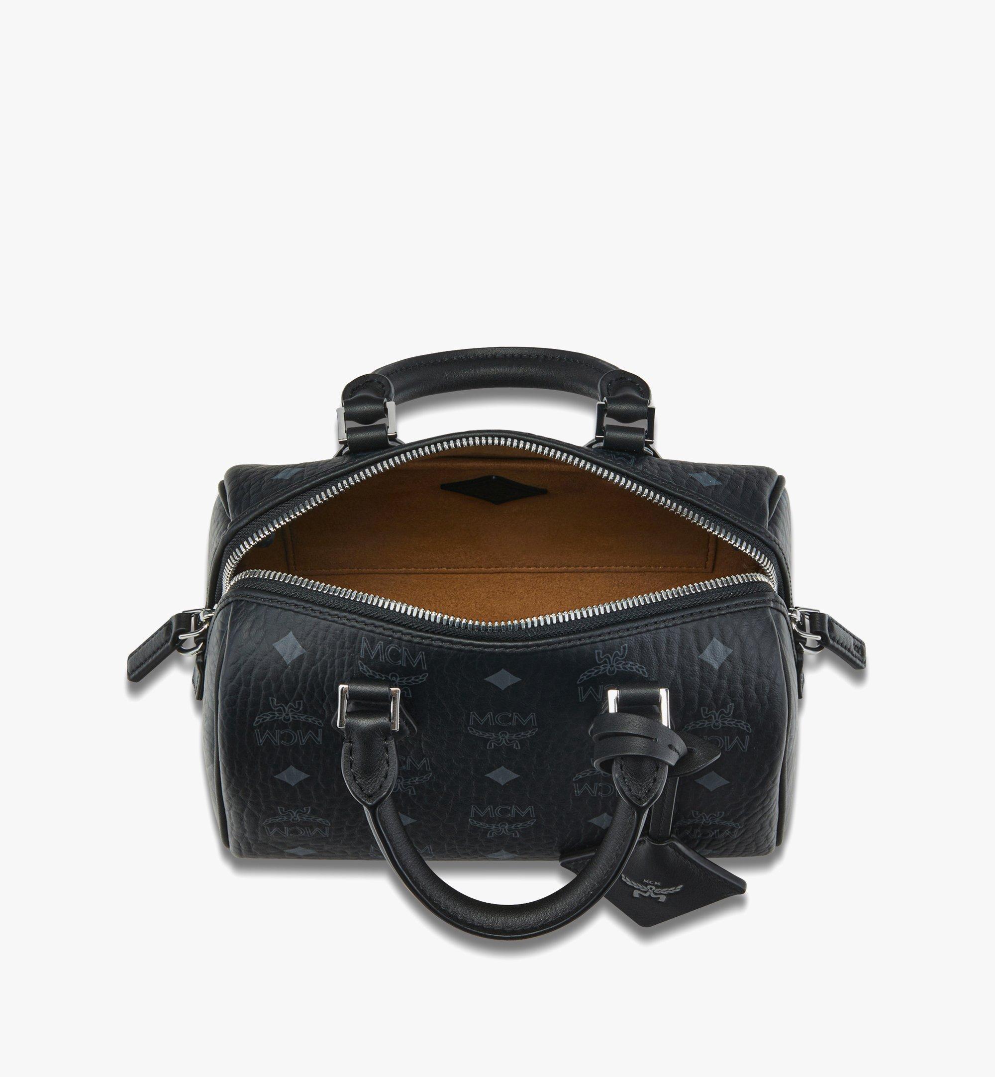 Small Ella Boston Bag in Visetos Black | MCM ®US